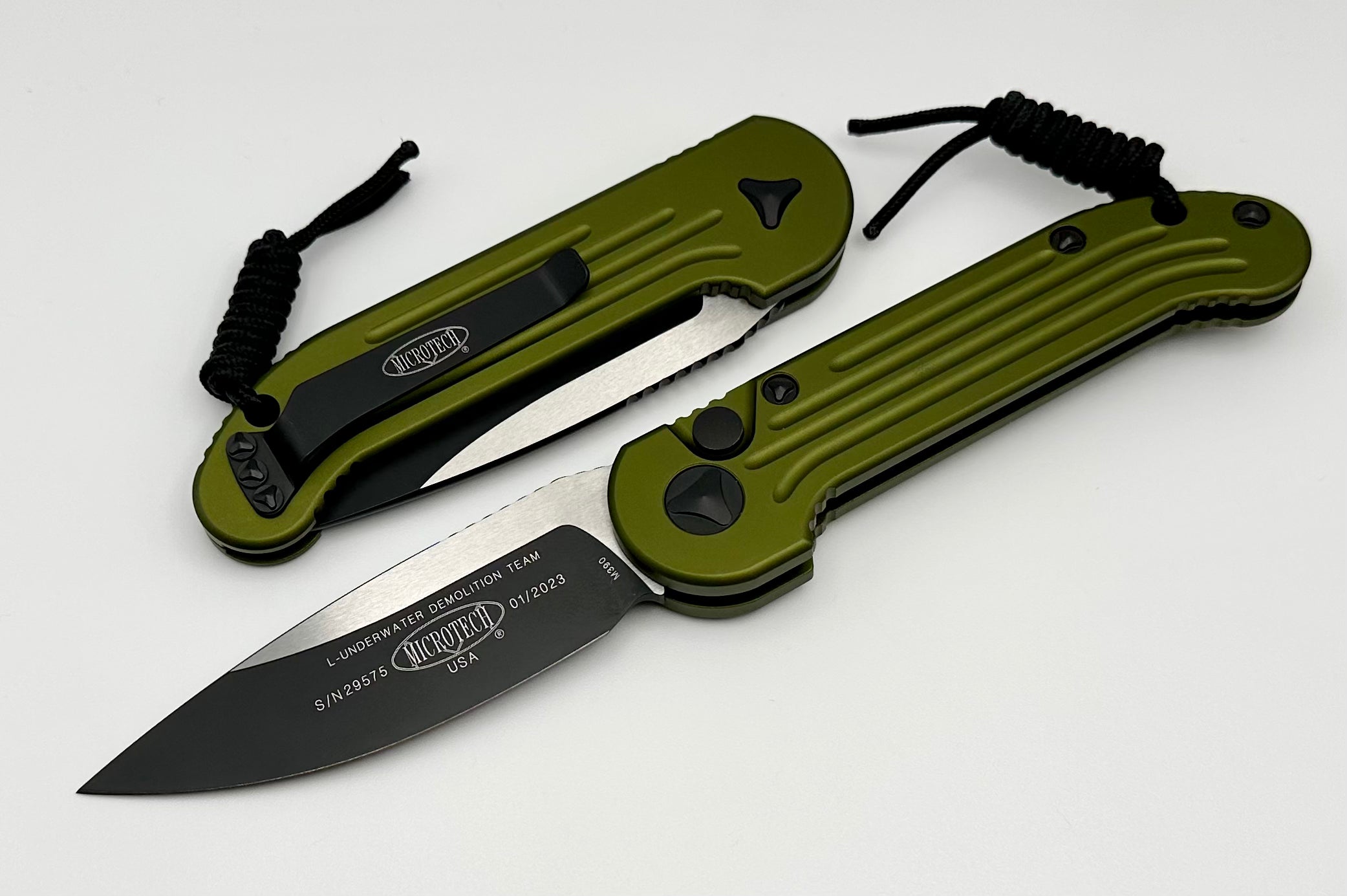 Microtech L.U.D.T OD Green & Black 135-1OD