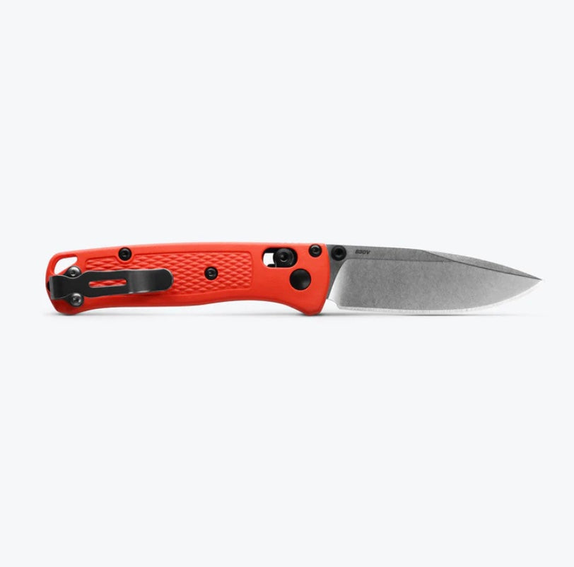 Benchmade Mini Bugout Mesa Red Grivory Handles & CPM-S30V 533-04