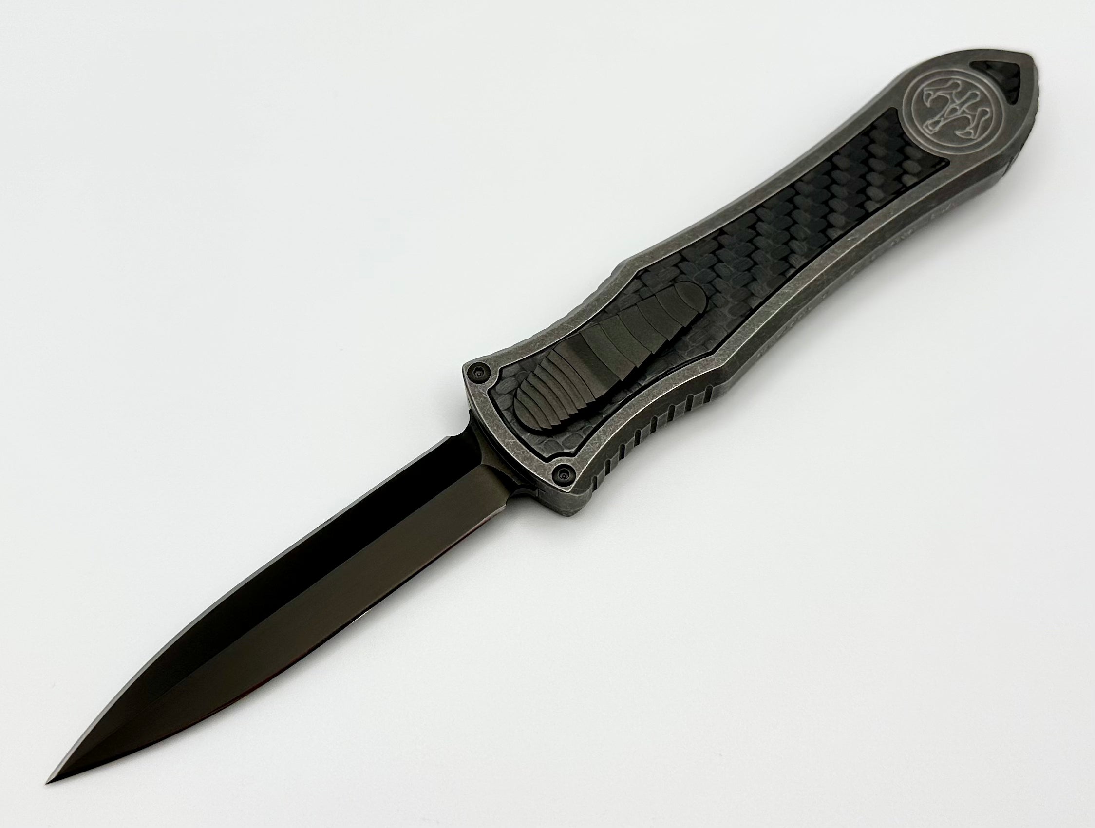 Hawk Designs Model C Titanium Deadlock w/ Carbon Fiber & DLC 20CV