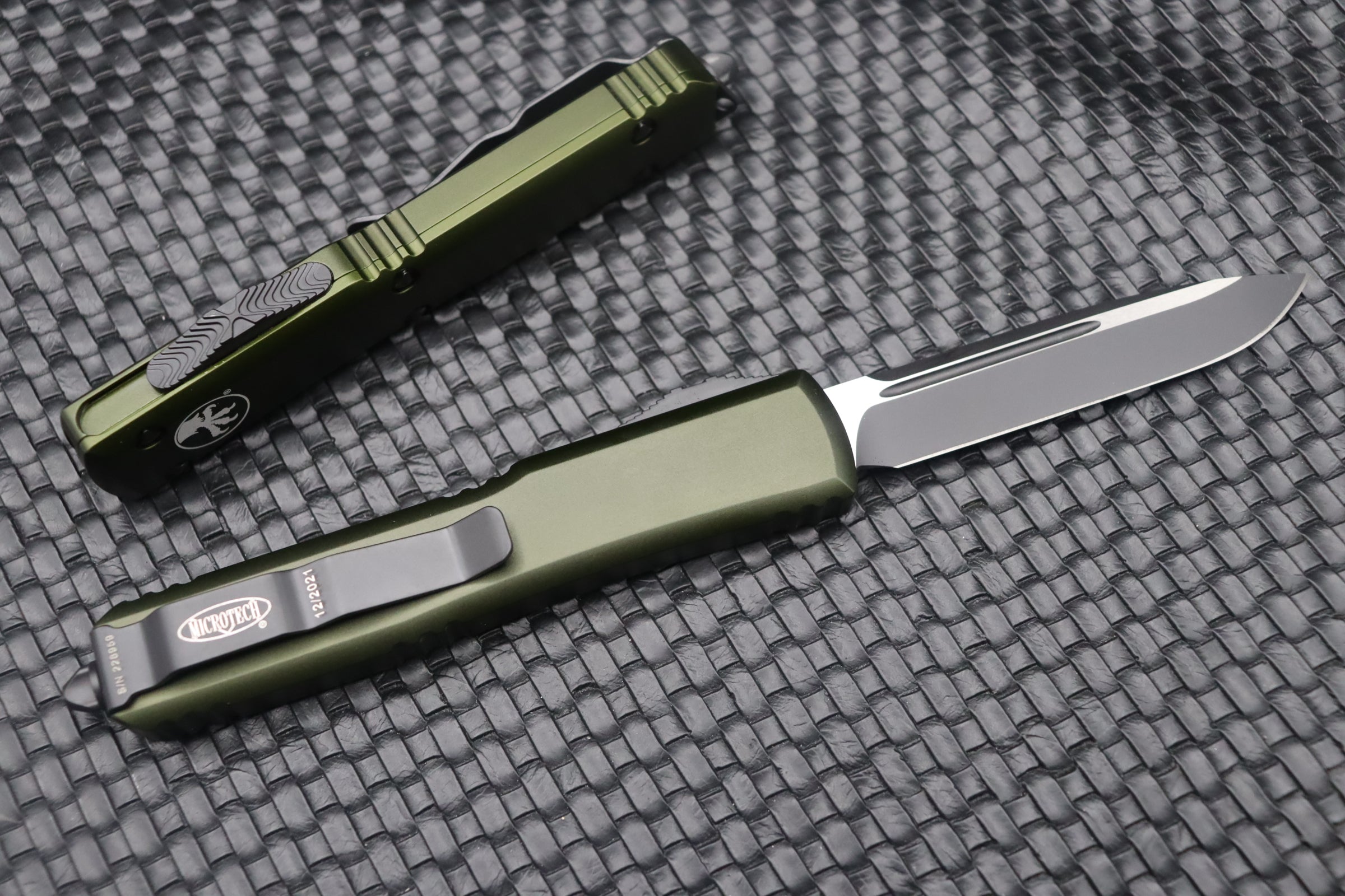 Microtech Ultratech S/E OD Green Standard 121-1OD