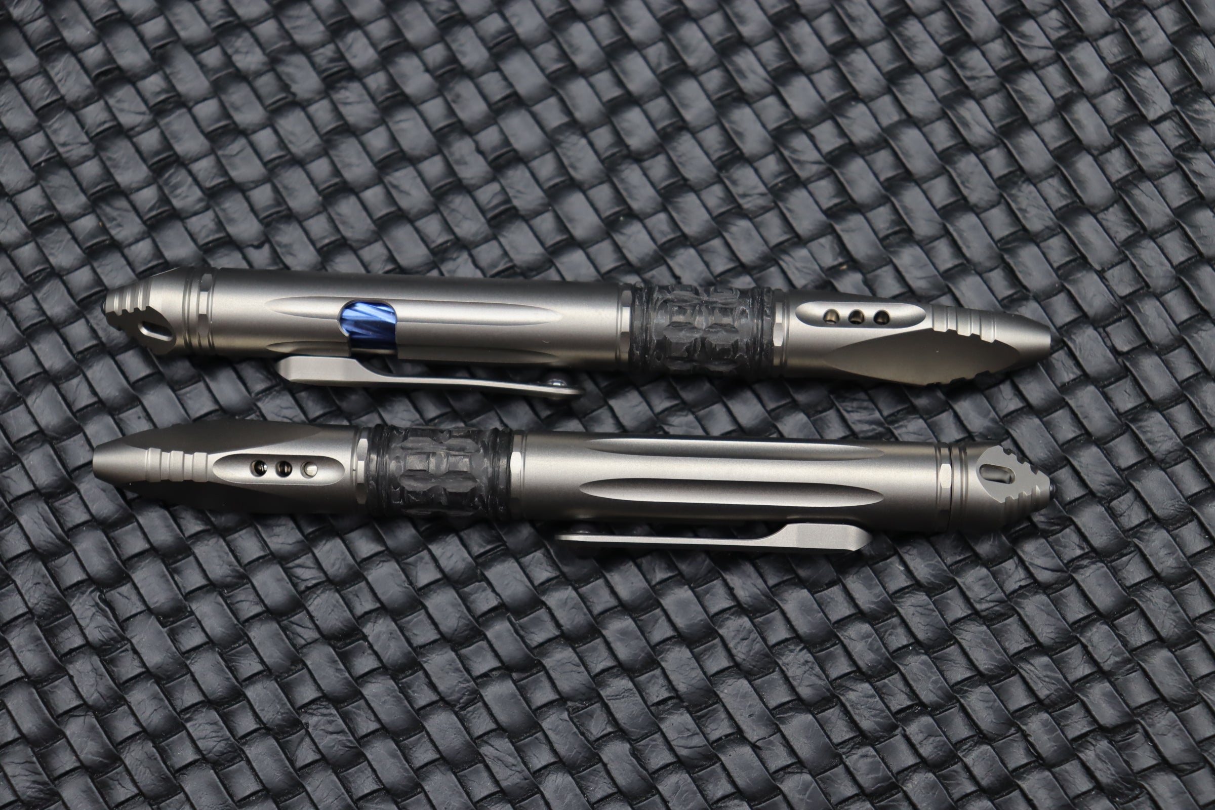 Microtech Kyroh Mini Pen Bead Blast 403M-TI-BBTRI