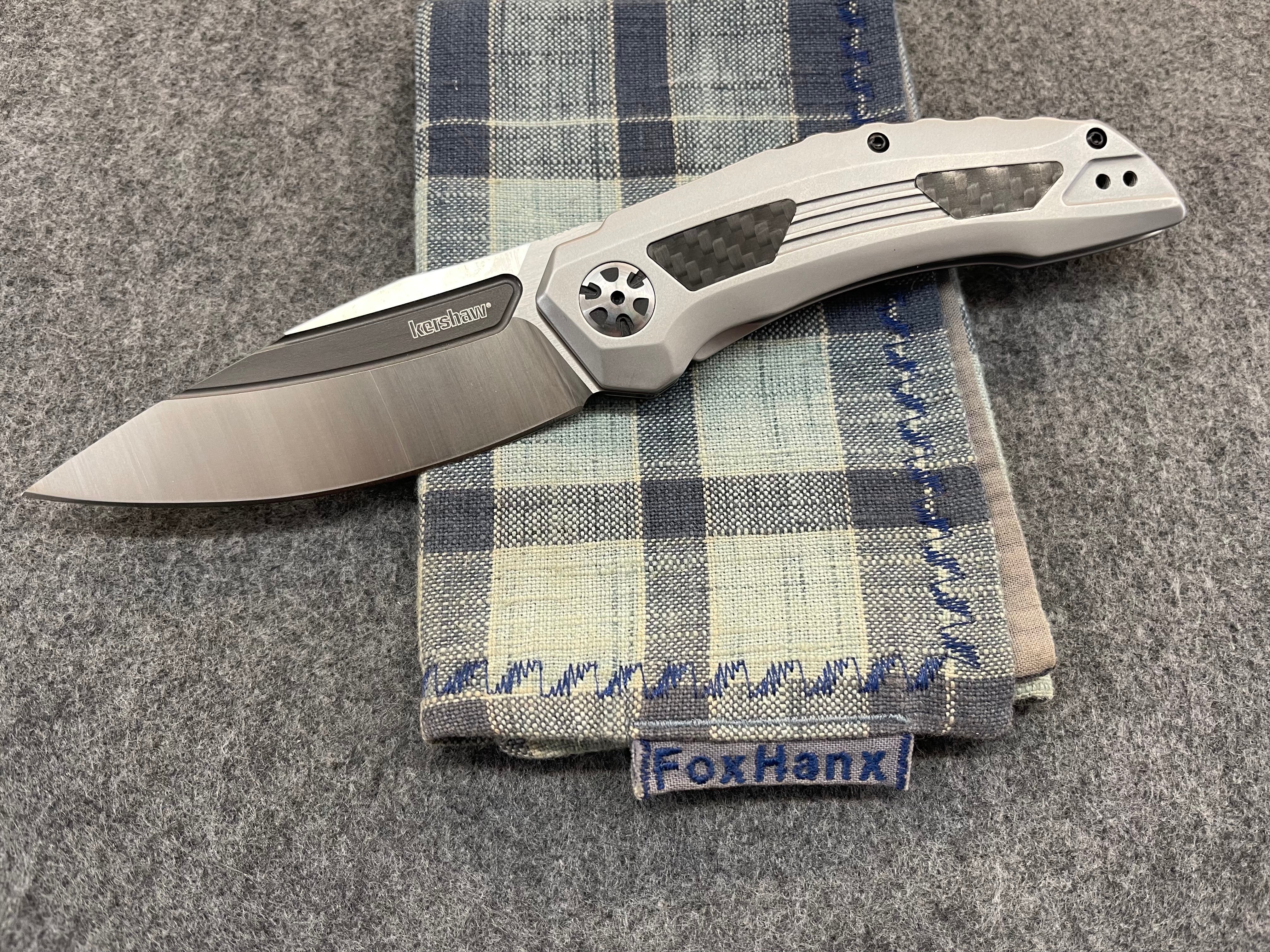 Kershaw Norad 5510 Carbon Fiber Inlays