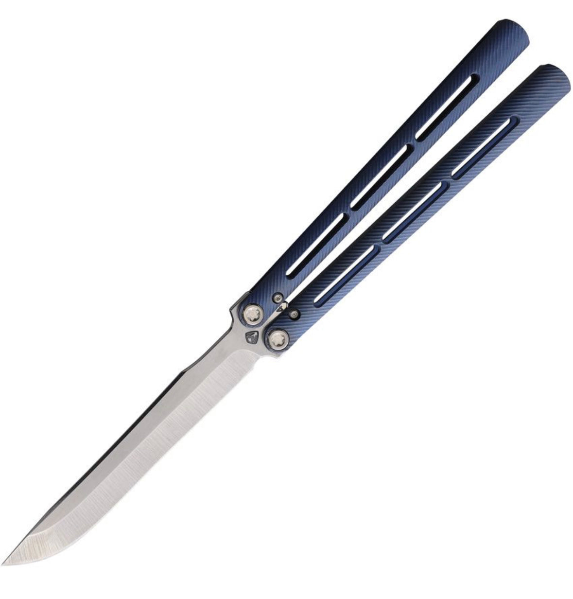 Medford Viceroy Butterfly Blue Titanium Handles w/ S45VN