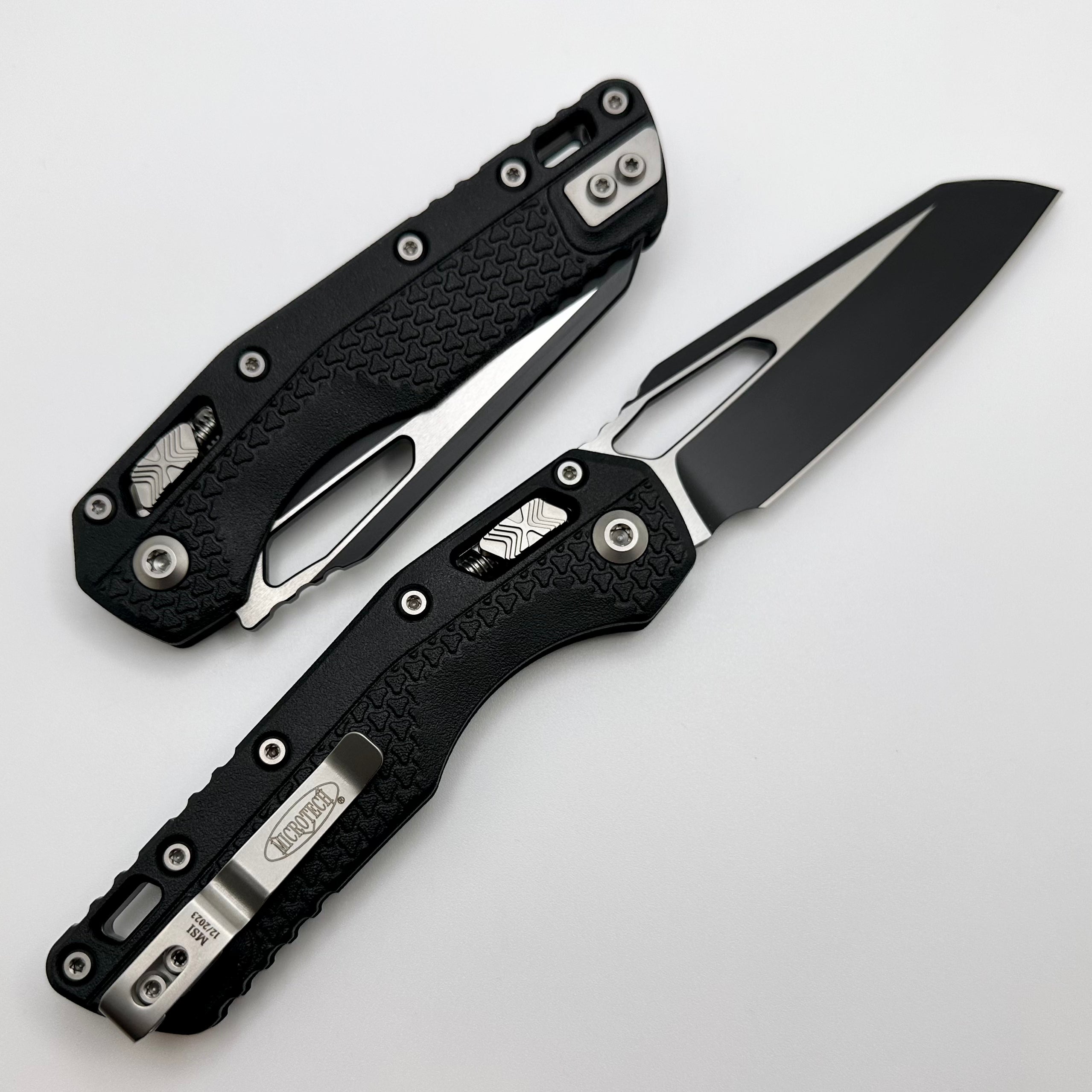 Microtech Knives MSI RAM LOK Black Polymer & Black M390MK 210T-1PMBK