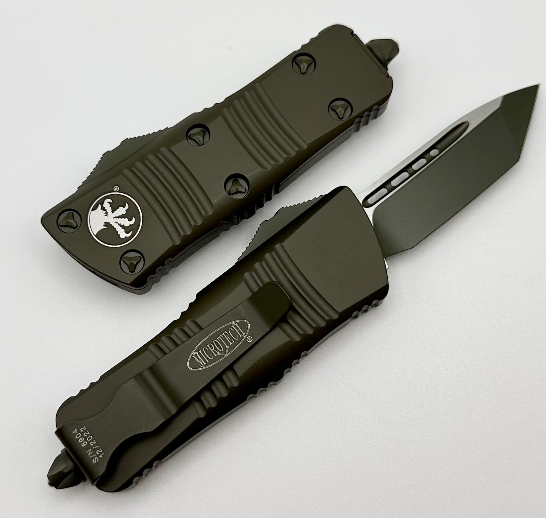 Microtech Troodon Mini Tanto Cerakote OD Green 240-1COD