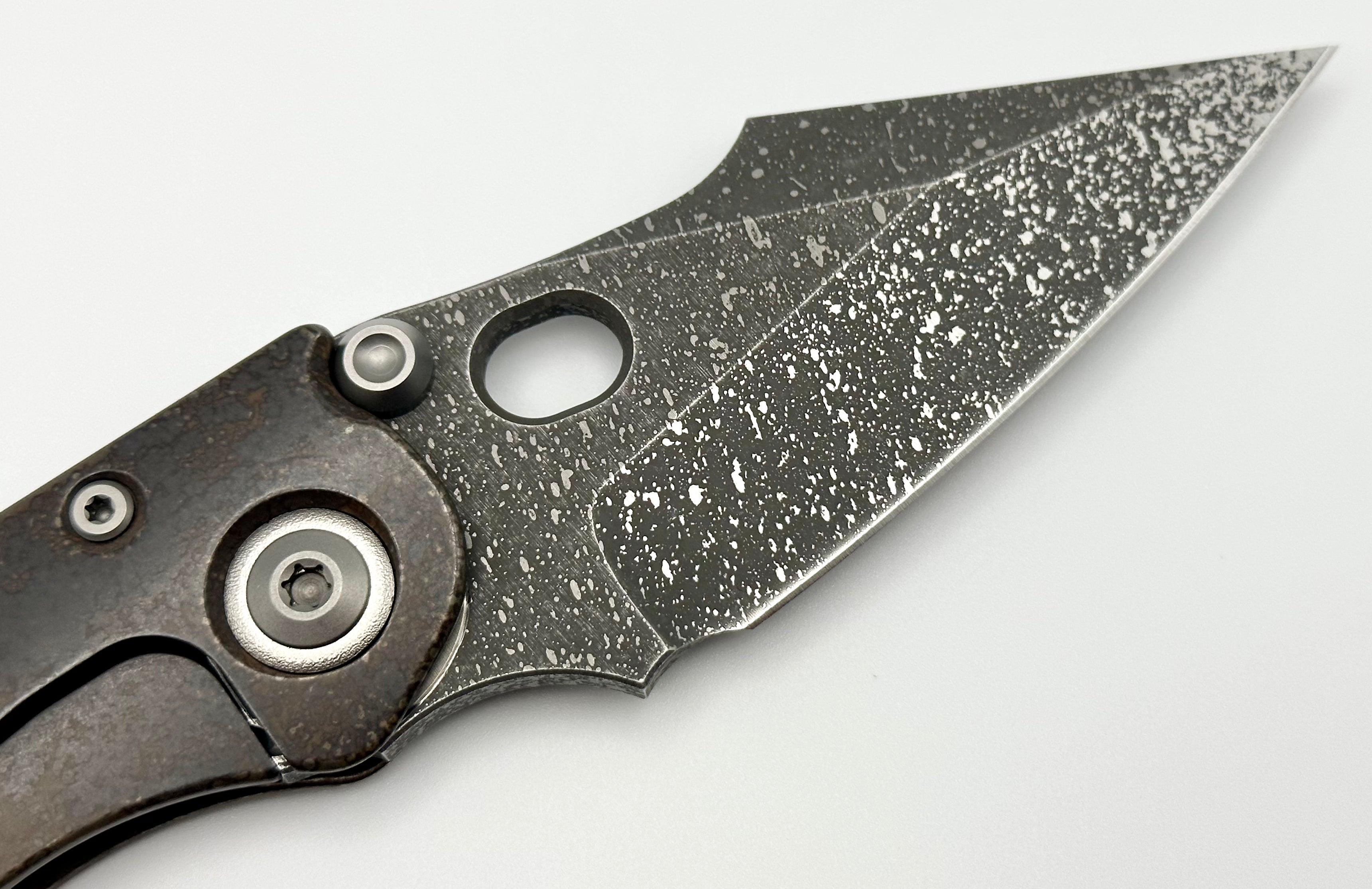 Borka Blades Custom Chernobyl Stitch