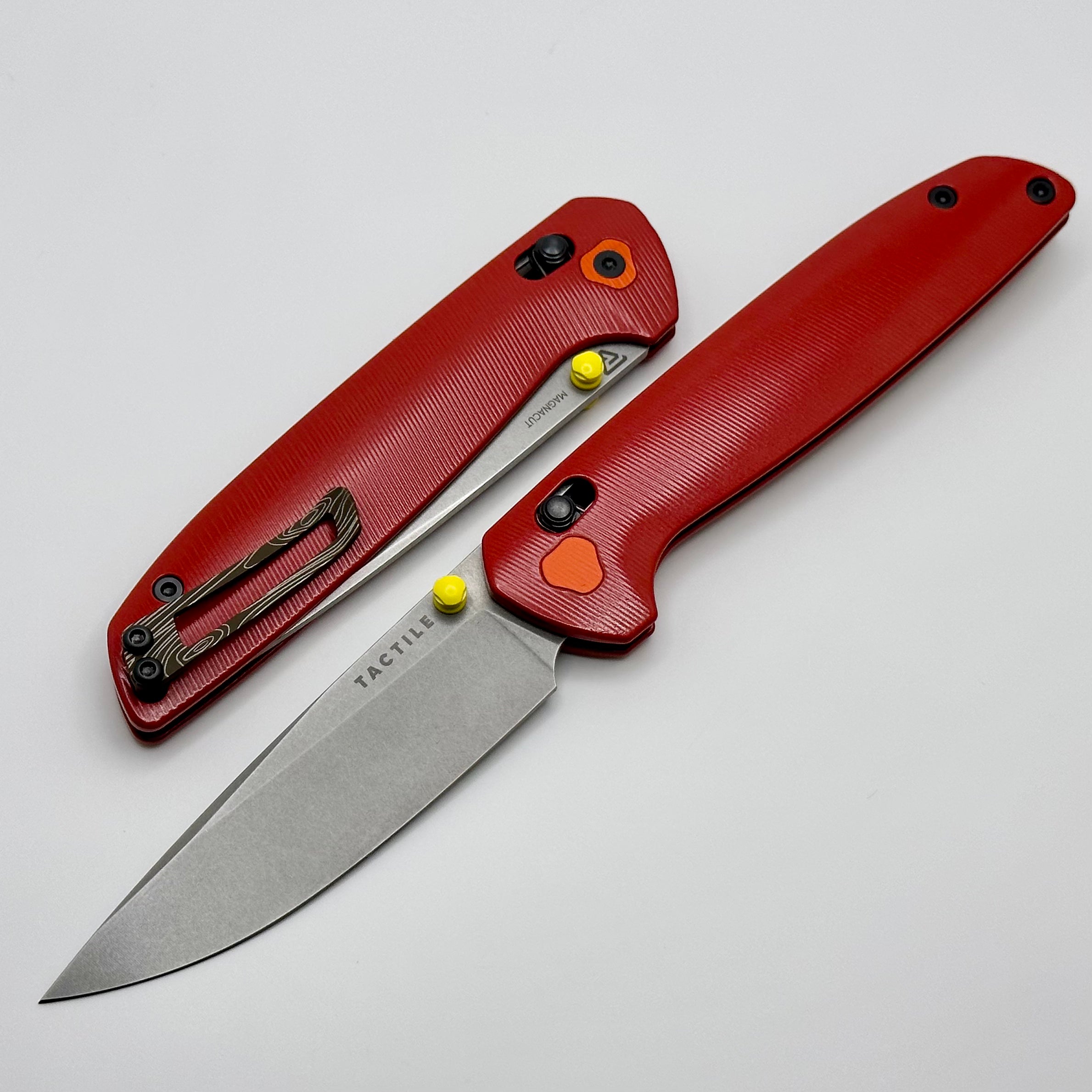 Tactile Knife Co Maverick Ember Seasonal Release Titanium & MagnaCut