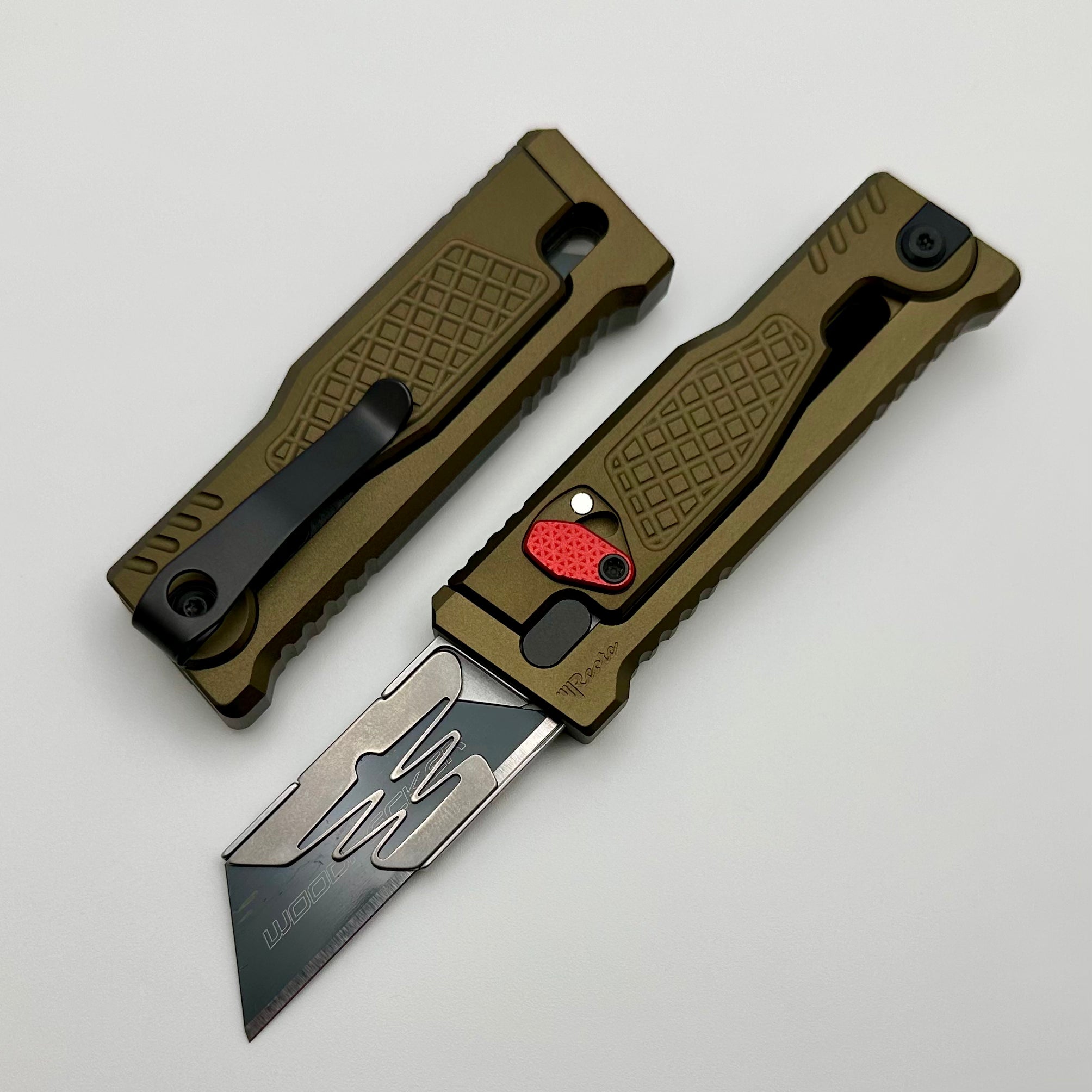 Reate EXO-U Utility Diamond Pattern Copper Aluminum Handle