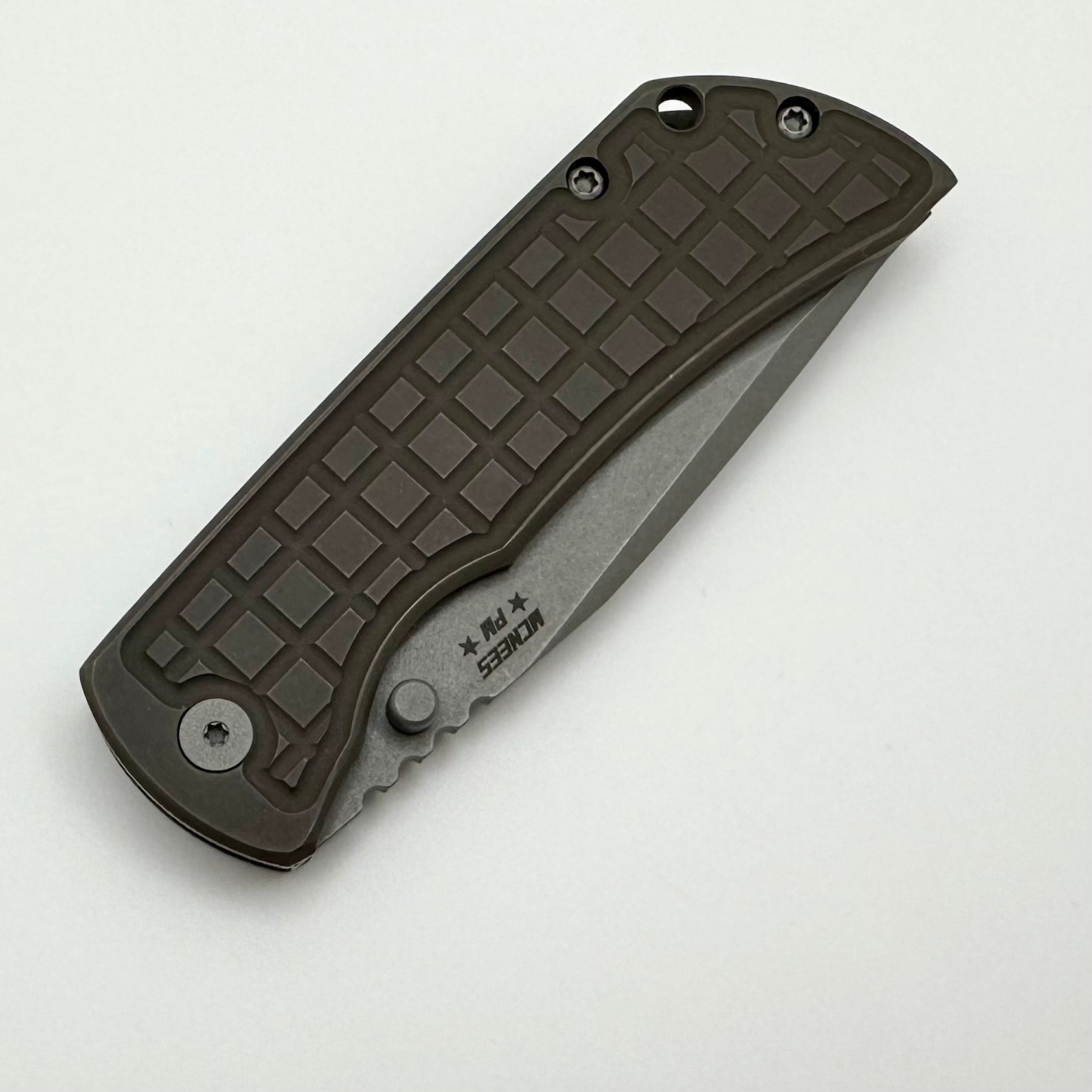 McNees Performance Machined Mac 2 3.5 Matte Stonewash Bronze Frag