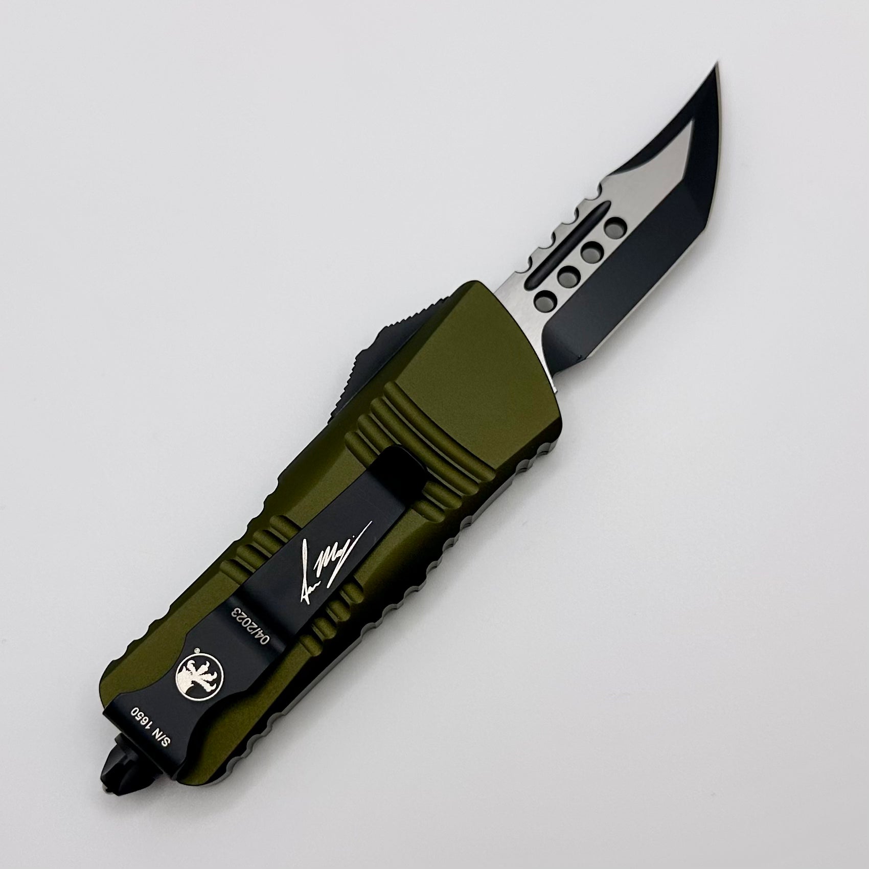 Microtech Mini Troodon Hellhound OD Green Standard 819-1ODS