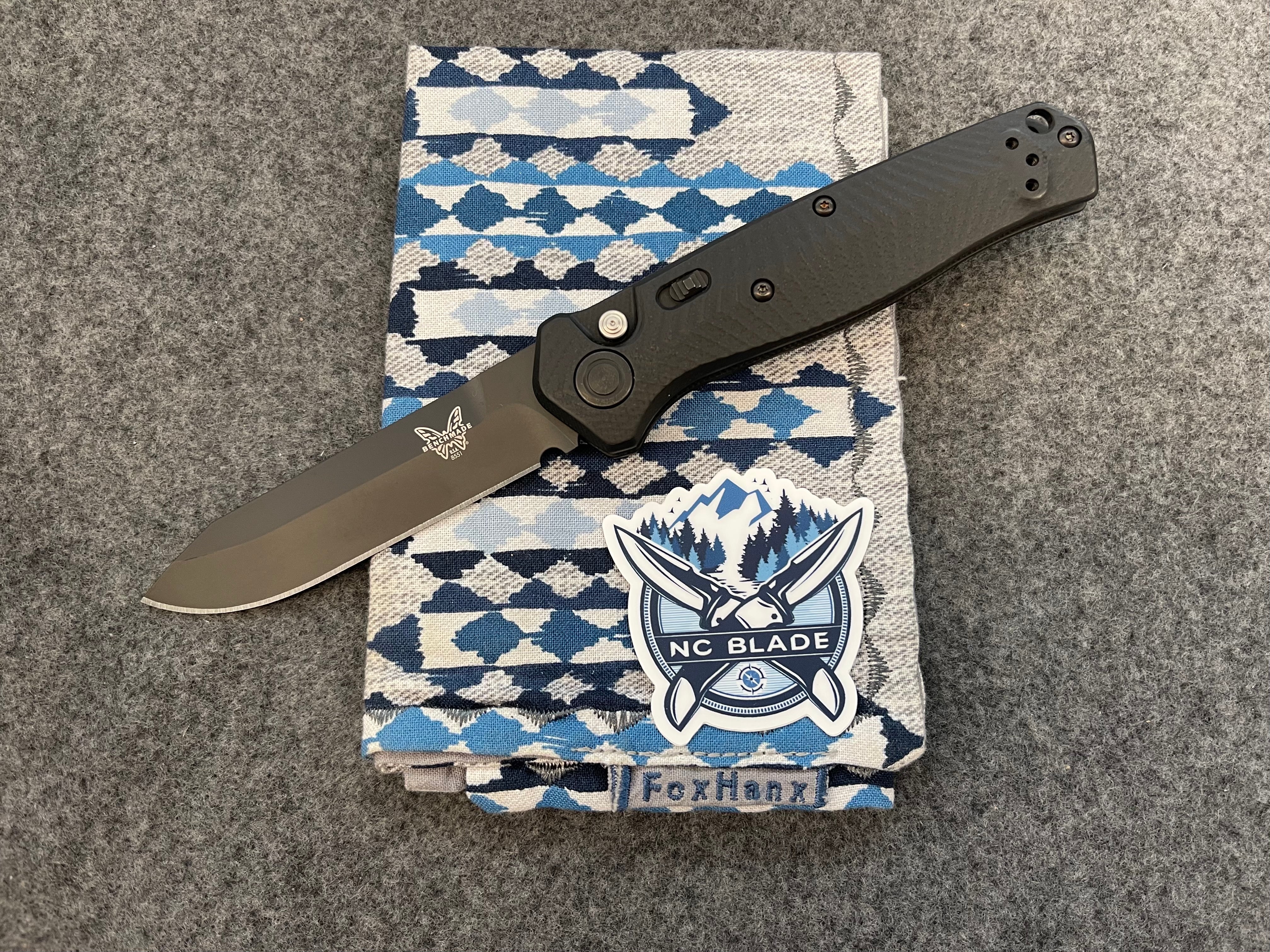 Benchmade Mediator Black G-10 & Black S90V 8551BK