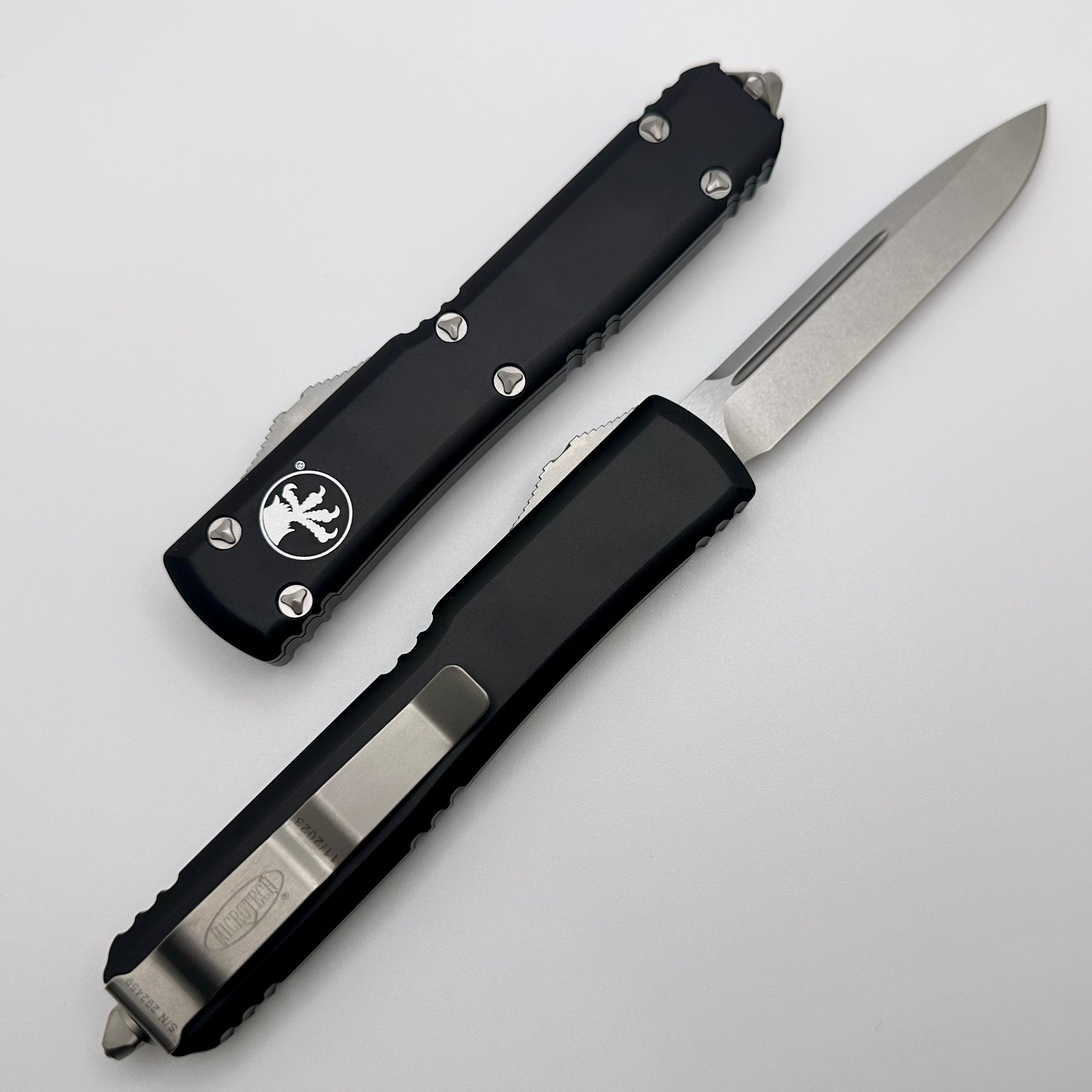 Microtech Ultratech S/E Stonewash Standard 121-10