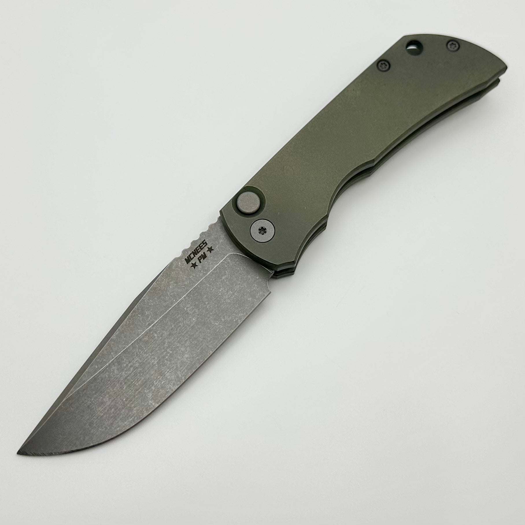 McNees PM Mac 2 Full Titanium Auto Atomic Green/Bronze & MagnaCut