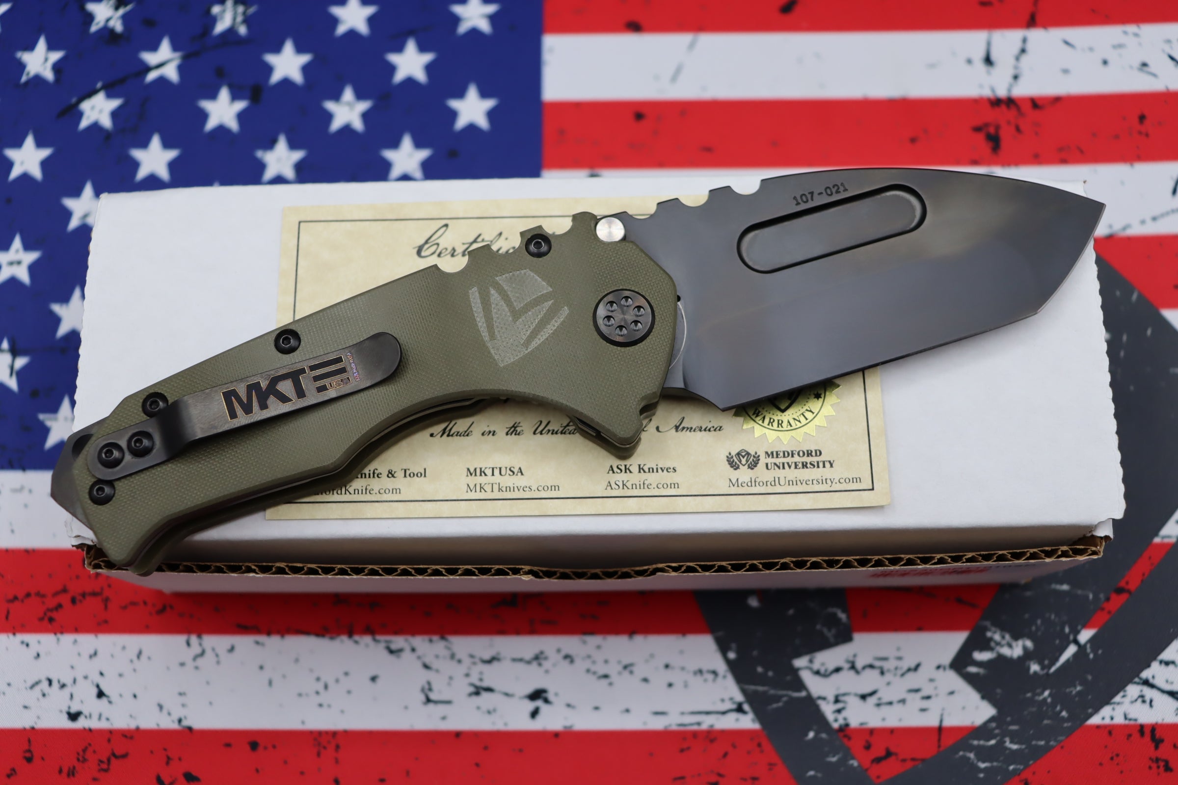 Medford Scout Praetorian M&P OD Green G10