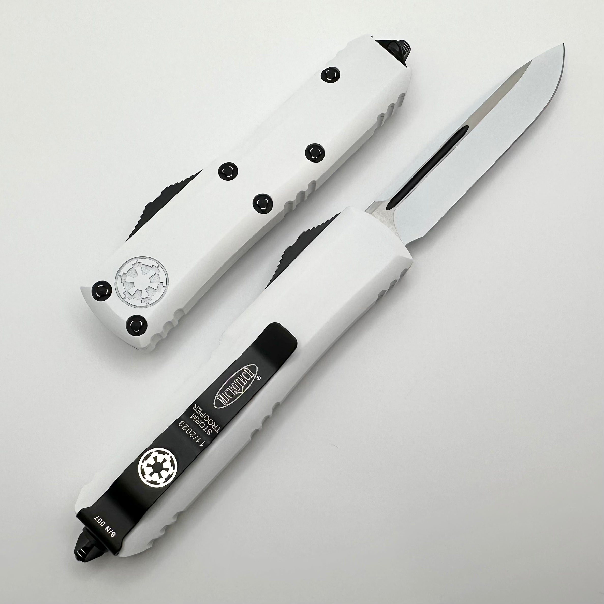 Microtech UTX-85 Single Edge Storm Trooper Signature Series 231-1STD