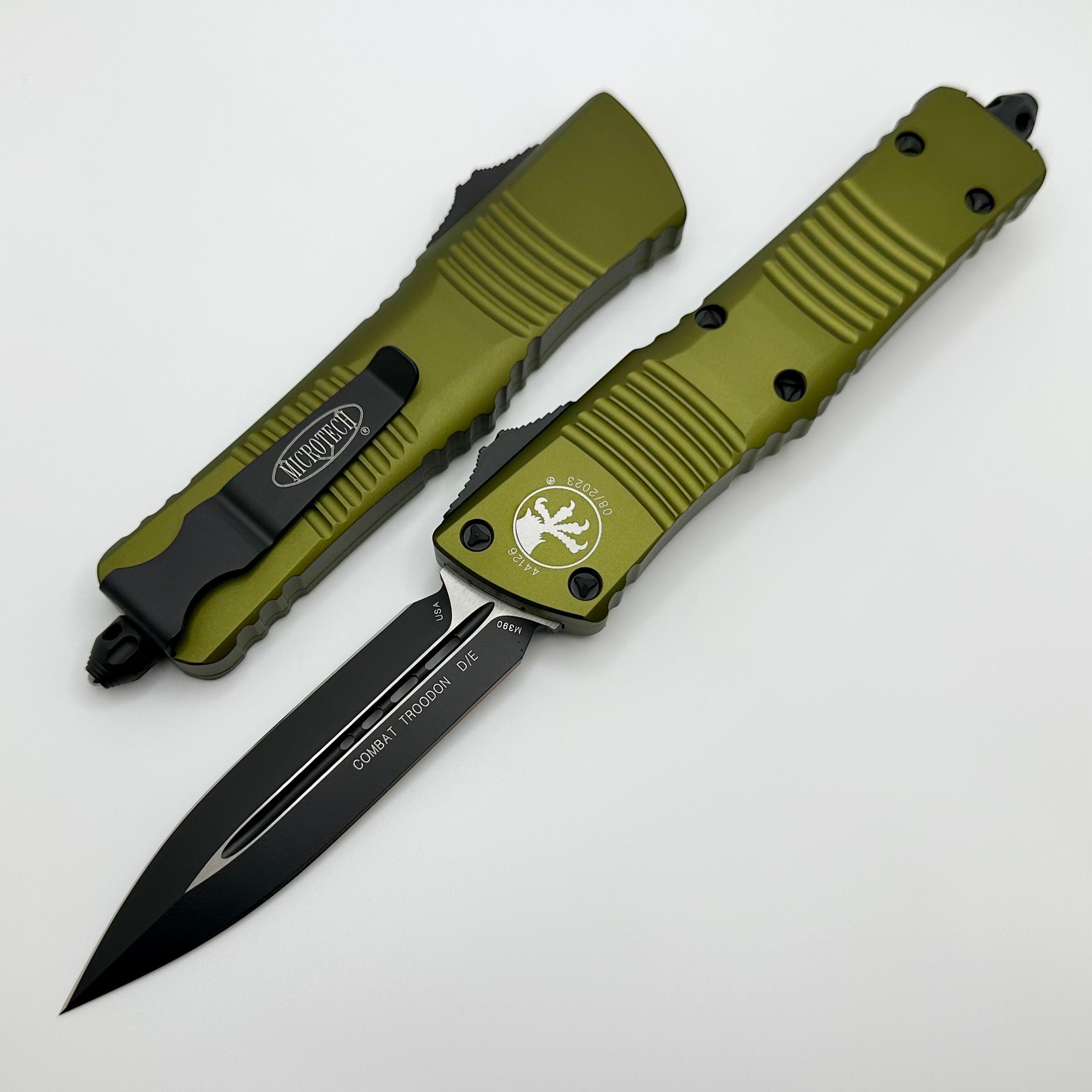 Microtech Combat Troodon D/E OD Green Standard 142-1OD