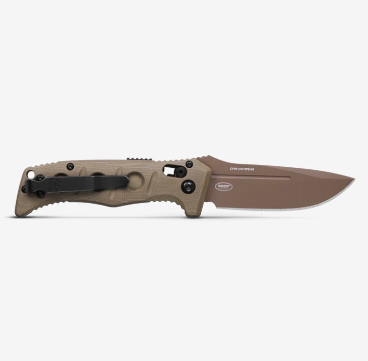 Benchmade Mini Auto Adamas OD Green & Cruwear 2730FE-2