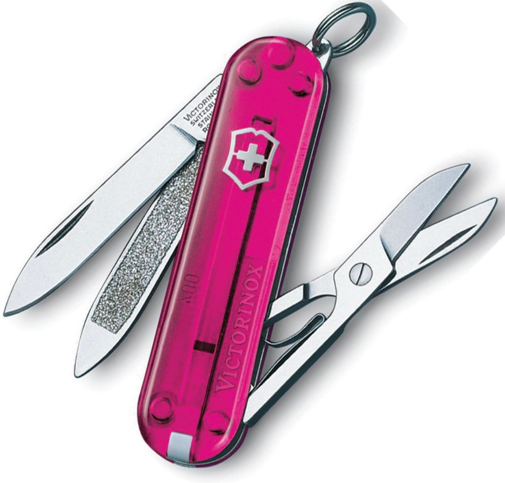 Victorinox Swiss Army Classic Pink Translucent 6223T5RX4