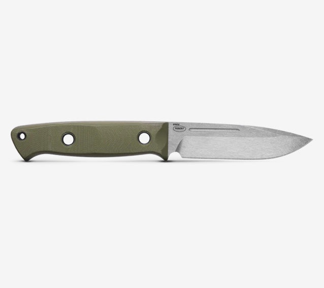 Benchmade Bushcrafter OD Green & S30V Fixed Blade 163-1