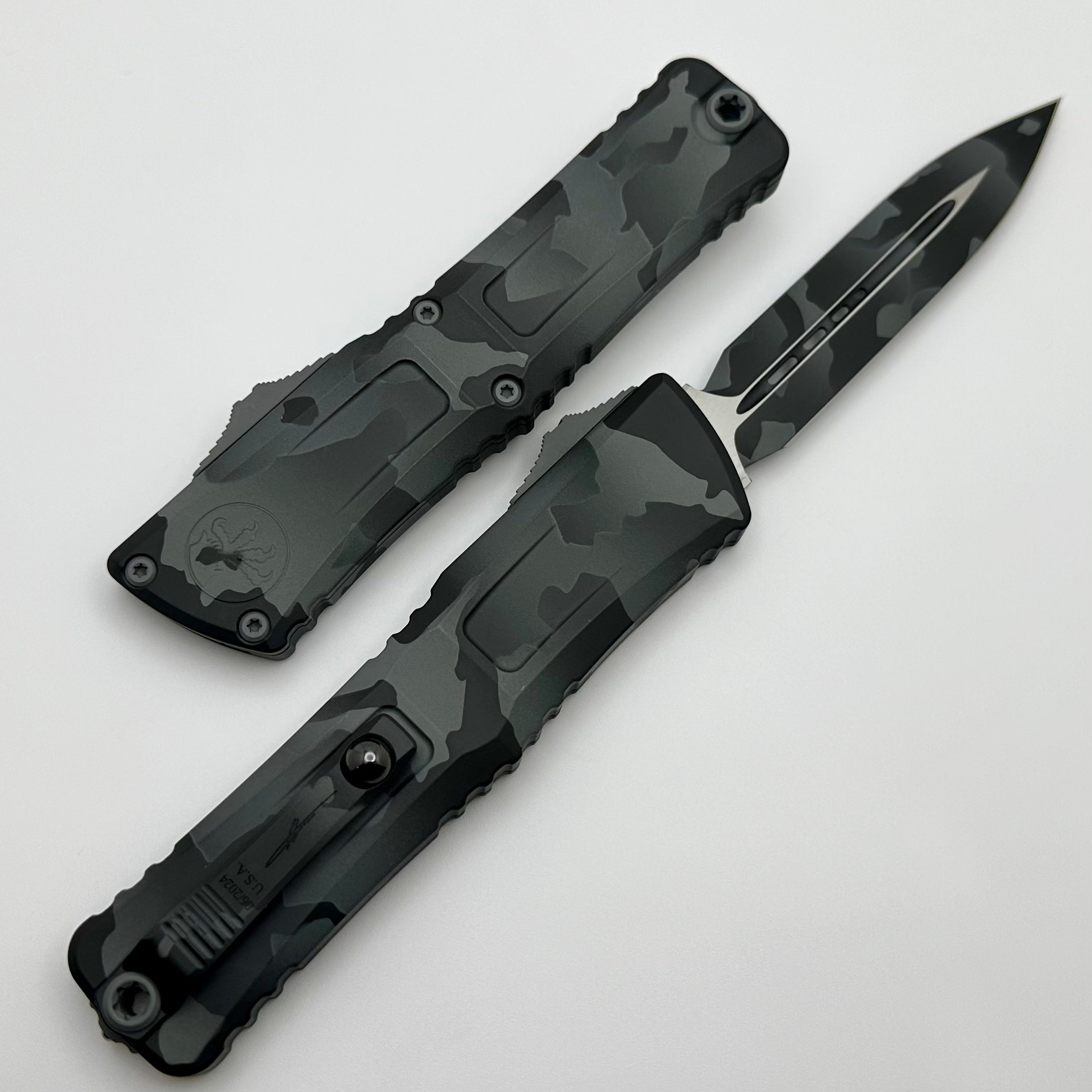 Microtech Knives Combat Troodon Gen III Urban Camo D/E Signature Series 1142-1UCS One Per Household