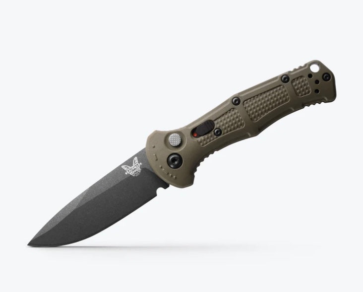 Benchmade Mini Claymore Ranger Green Grivory & Black CPM-D2 9570BK-1