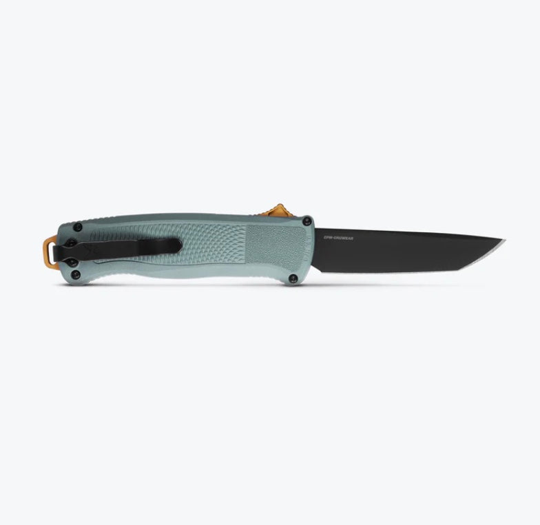 Benchmade Shootout Sage Green Grivory & Tanto CruWear 5370BK-07