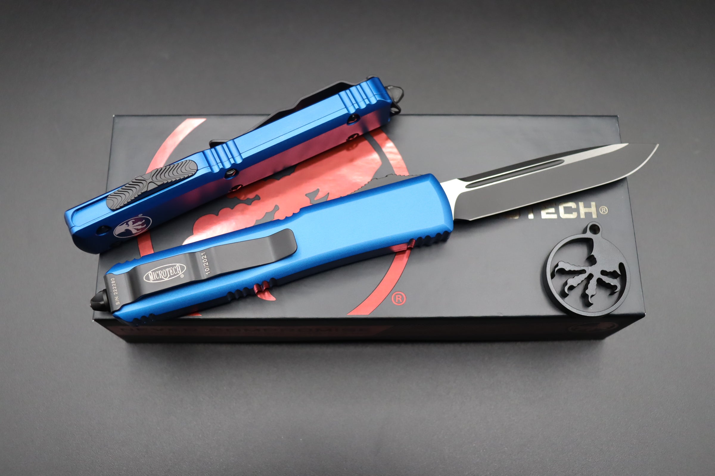 Microtech Ultratech S/E Blue Standard 121-1BL