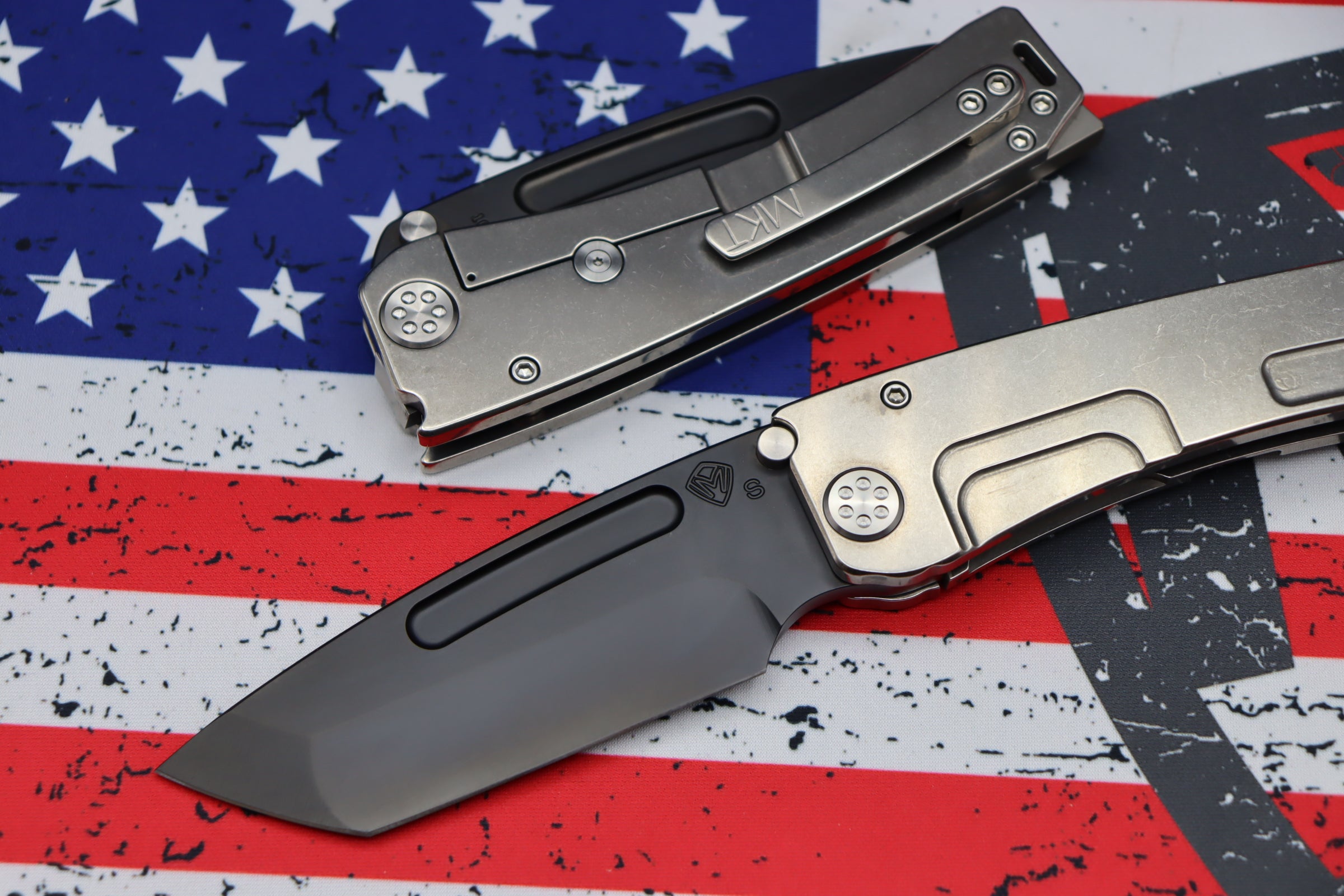 Medford Marauder H Tanto PVD S35 & Tumbled Frame