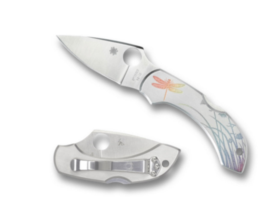 Spyderco Knives Dragonfly Stainless Tattoo & VG-10 C28PT