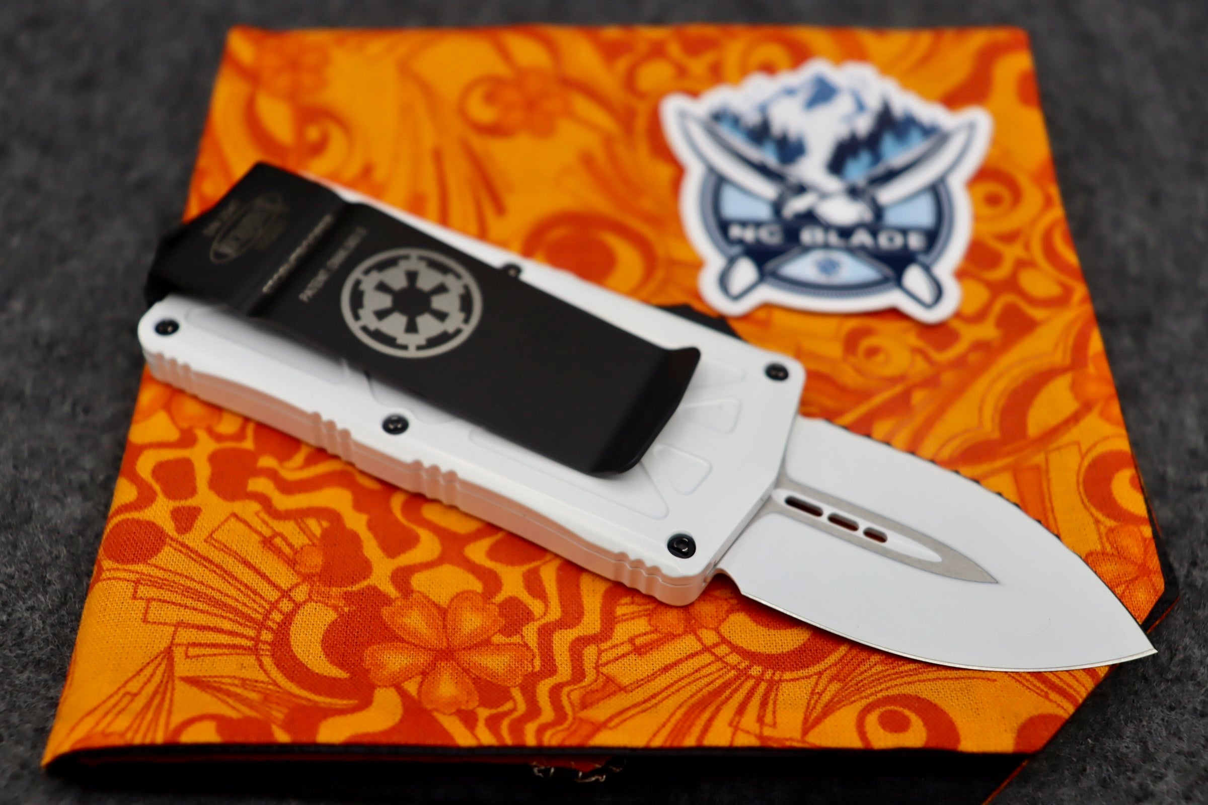 Microtech Exocet Serrated Storm Trooper Signature Series 157-3ST