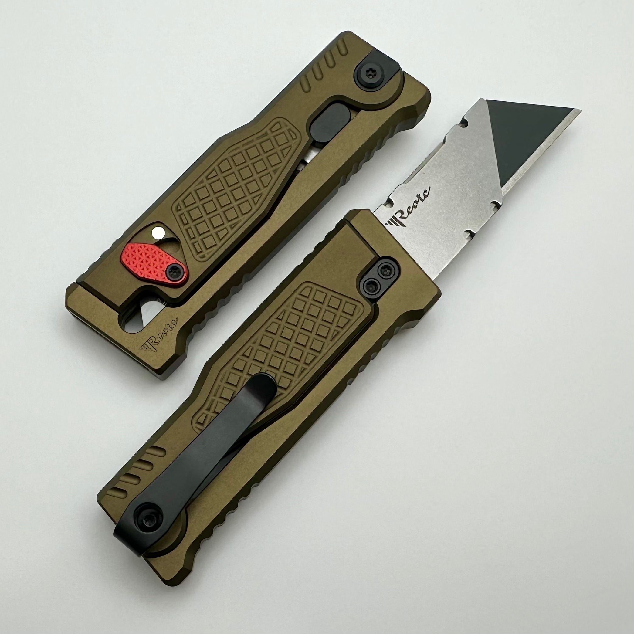 Reate EXO-U Utility Diamond Pattern Copper Aluminum Handle