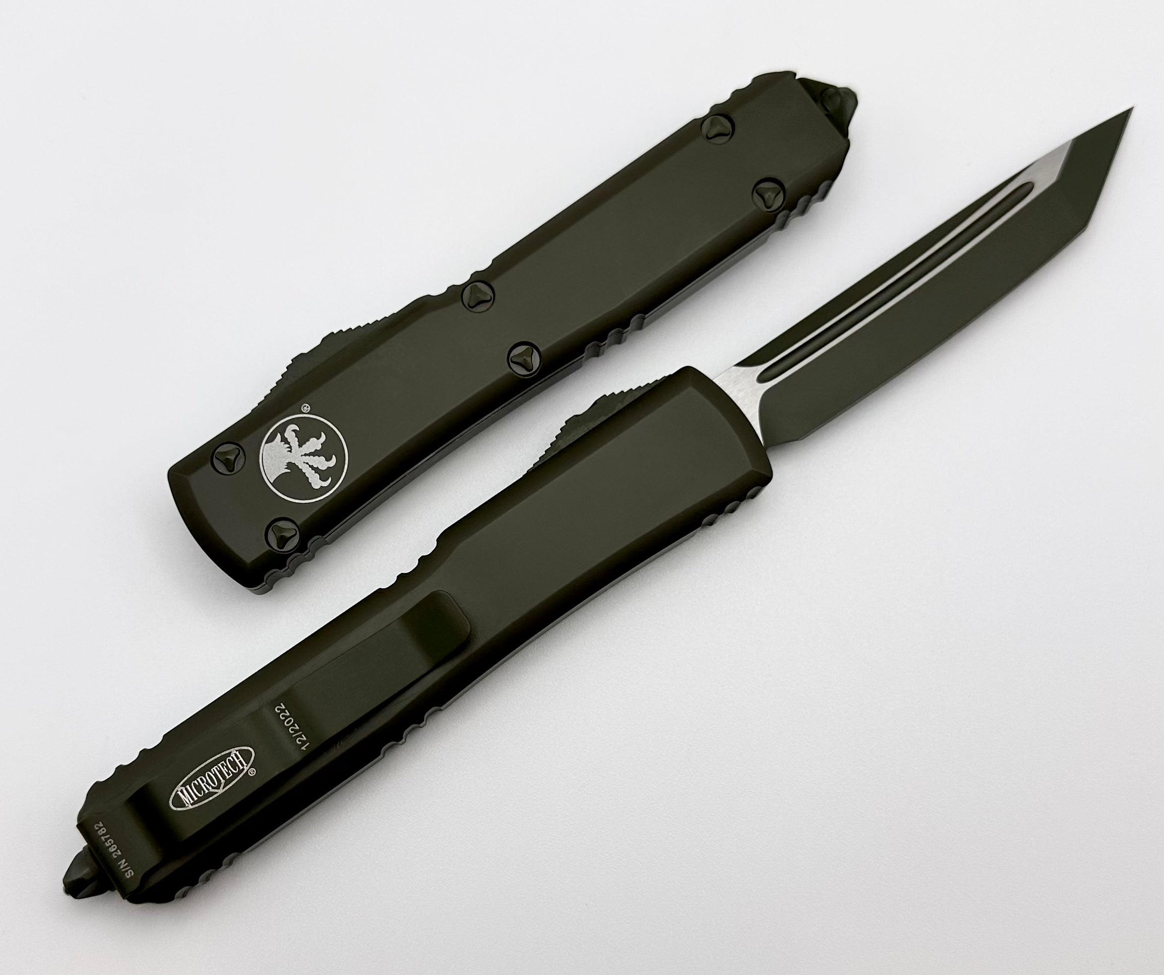 Microtech Ultratech Cerakote OD Green Tanto 123-1COD