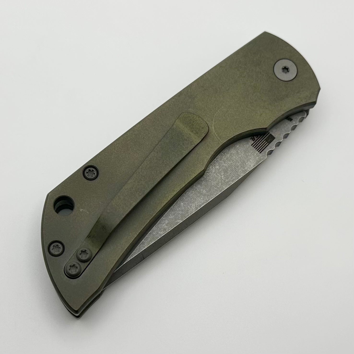 McNees PM Mac 2 Full Titanium Auto Atomic Green/Bronze & MagnaCut