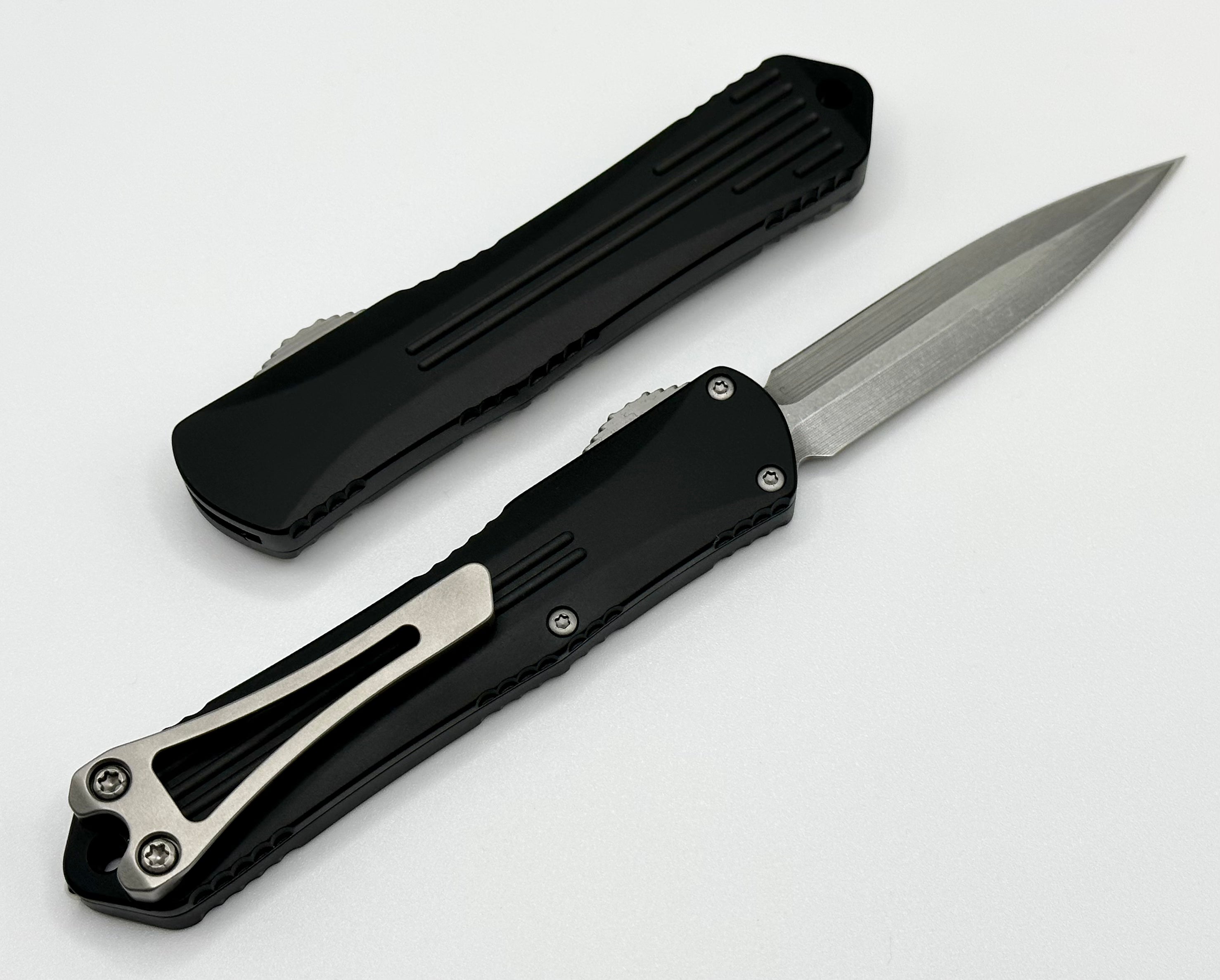 Heretic Knives Manticore S Stonewash Magnacut Double Edge & Black H024-2A