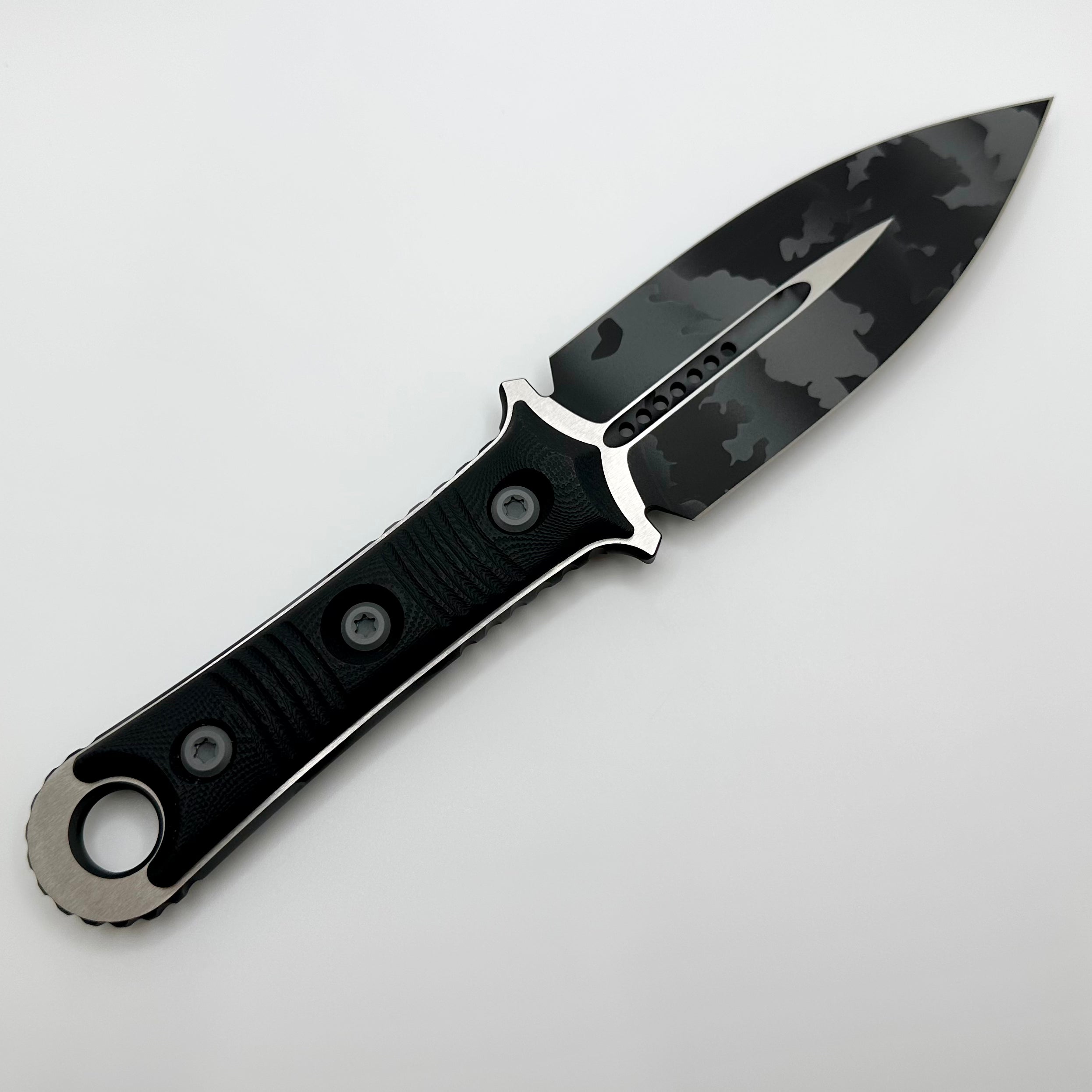 Microtech Borka SBD Urban Camo & Black G-10 201-1UCS