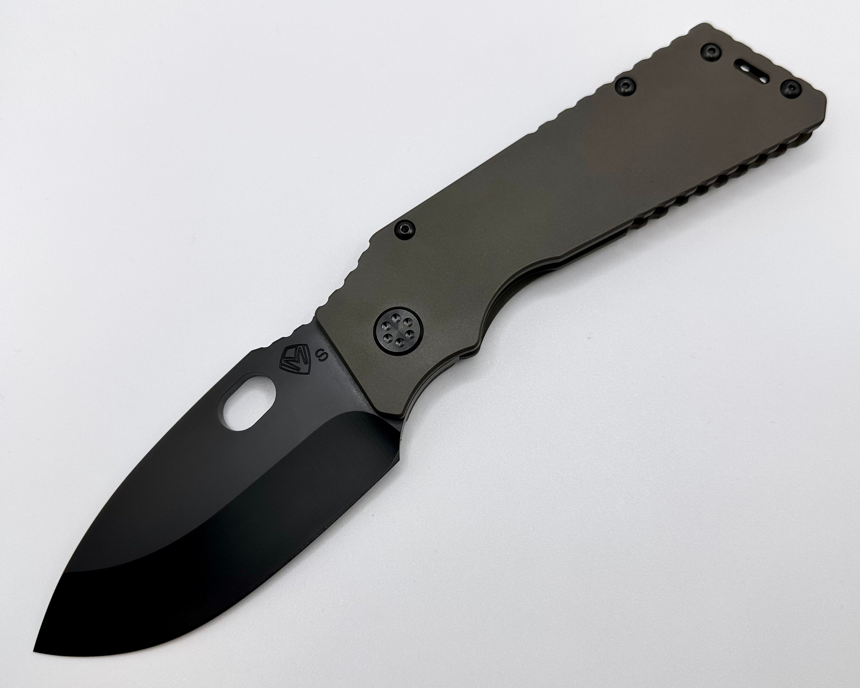 Medford TFF-1 S35VN PVD w/ Bead Blast Bronze Handles & PVD Hardware/Clip