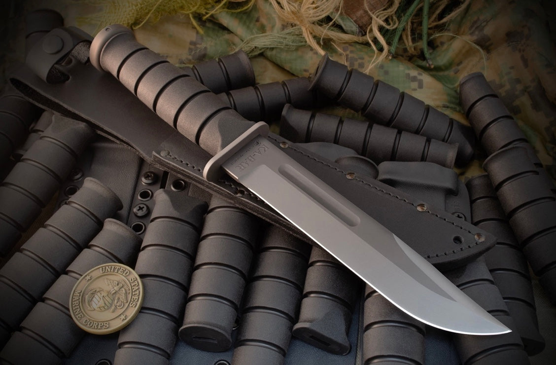 Spartan Blade KA-BAR Fixed Blade MagnaCut & Kraton G