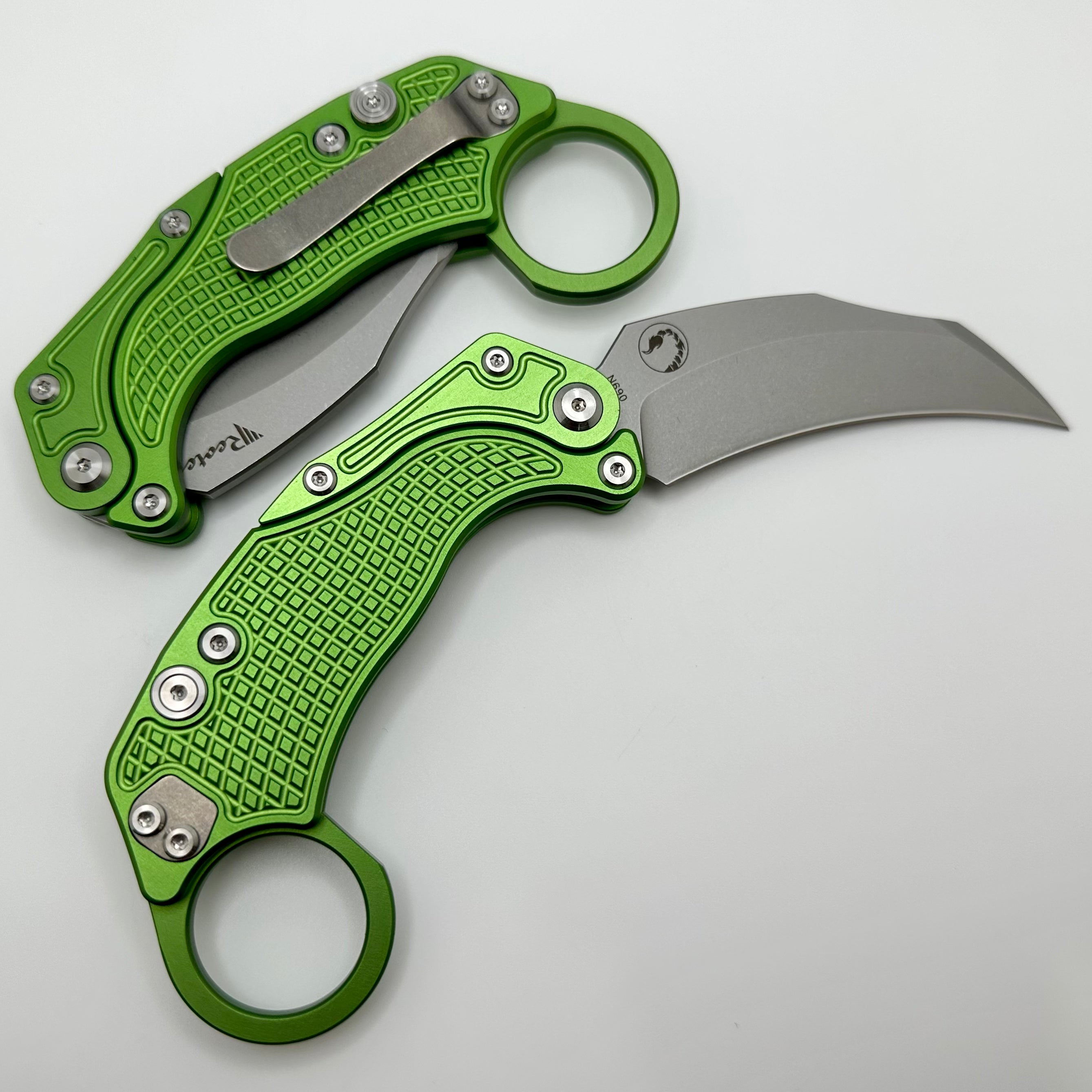 Reate EXO-K Aluminum Oxidized Green w/ Stonewash N690