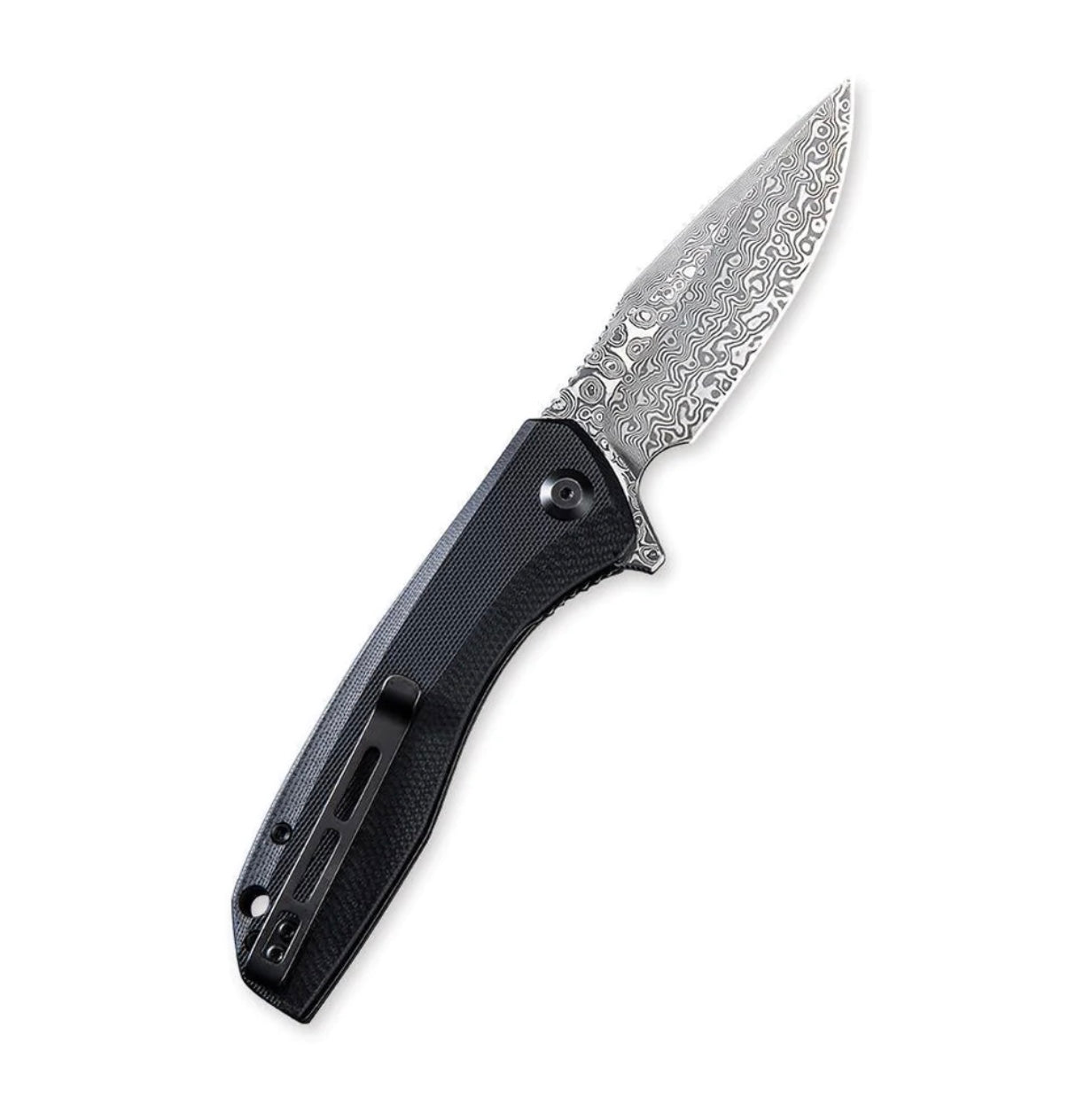 Civivi Baklash Black G-10 & Damascus C801DS