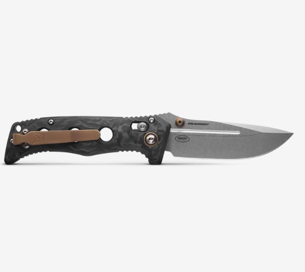 Benchmade Mini Adamas Marbled Carbon Fiber & MagnaCut 273-03