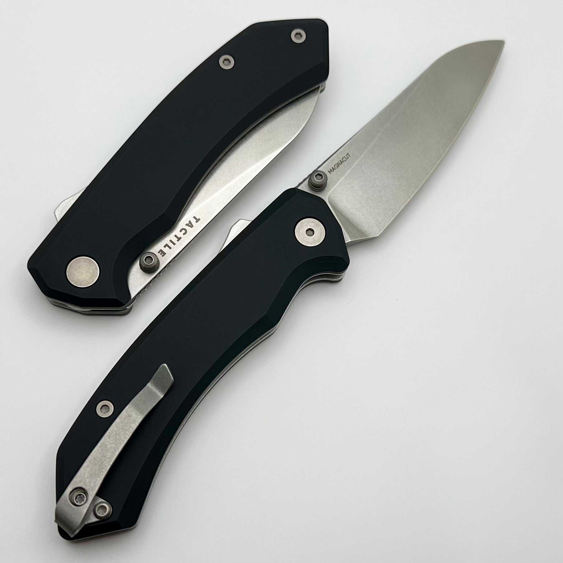 Tactile Knife Chupacabra Black Aluminum & MagnaCut