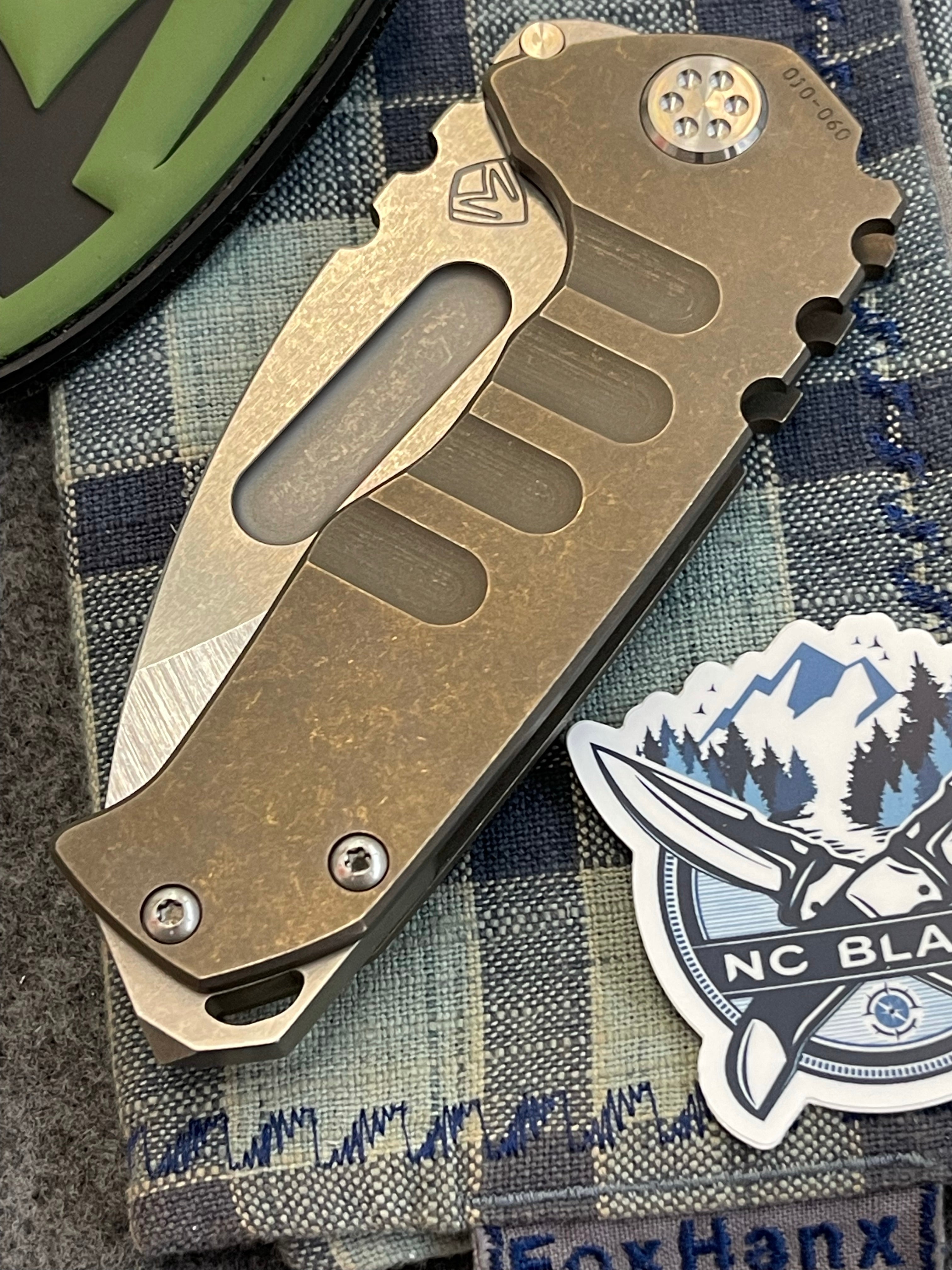 Medford Praetorian Genesis T S35VN Drop Point Bronze