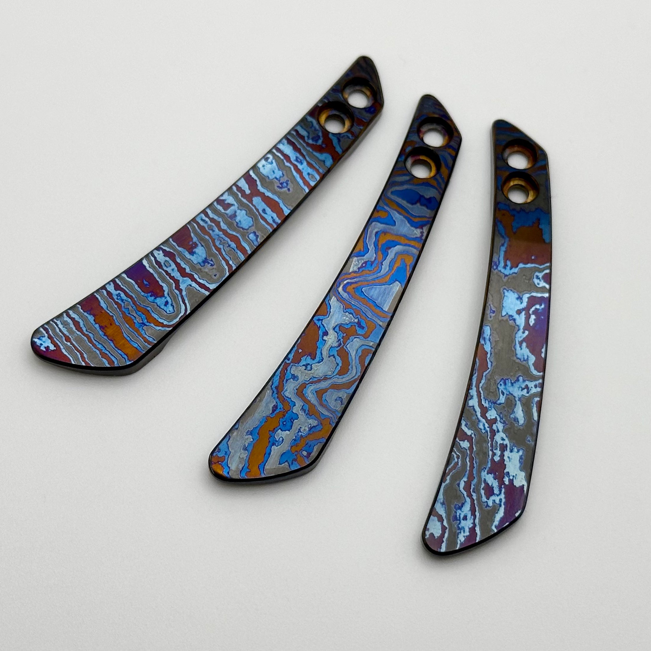 Custom Knife Factory Evo 4.0 Czech Pattern ZircuTi Pocket Clip