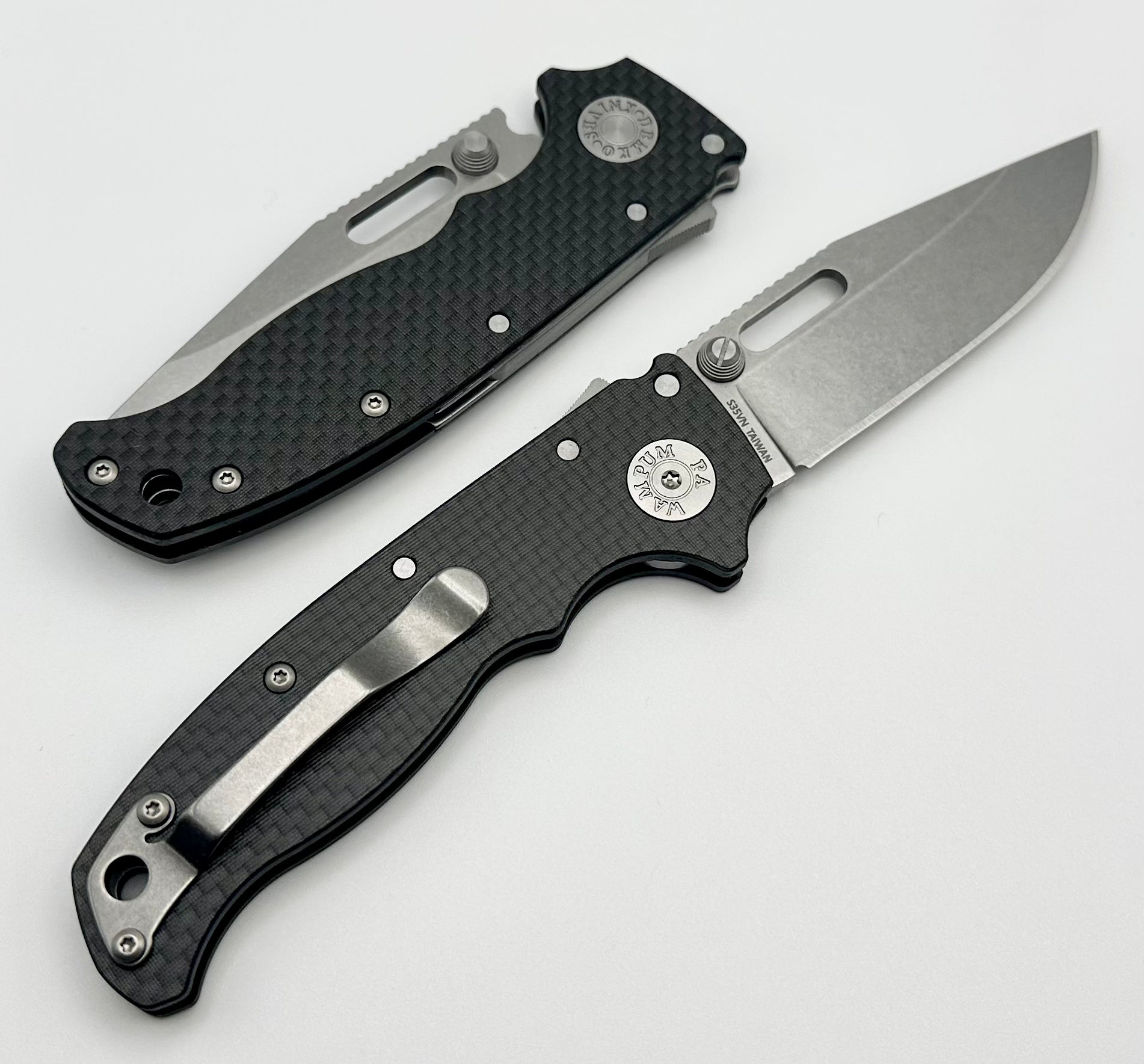 Demko AD20.5 S35VN Clip Point & Carbon Fiber