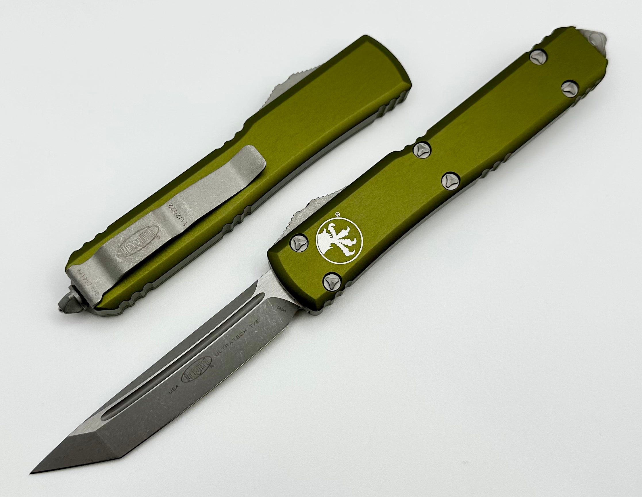 Microtech Ultratech Tanto Apocalyptic Standard & OD Green 123-10APOD