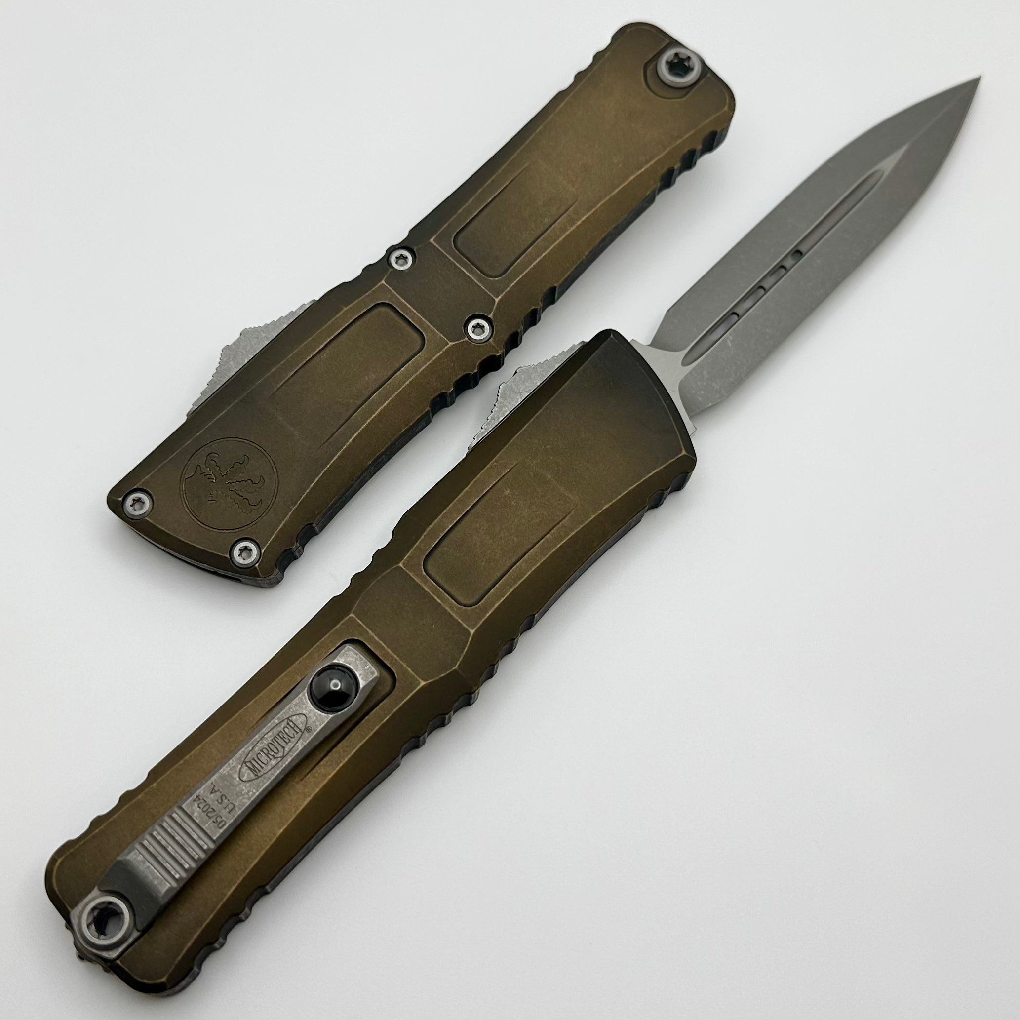 Microtech Knives Combat Troodon Gen III Apocalyptic Tan w/ Apocalyptic D/E 1142-10APTAAP