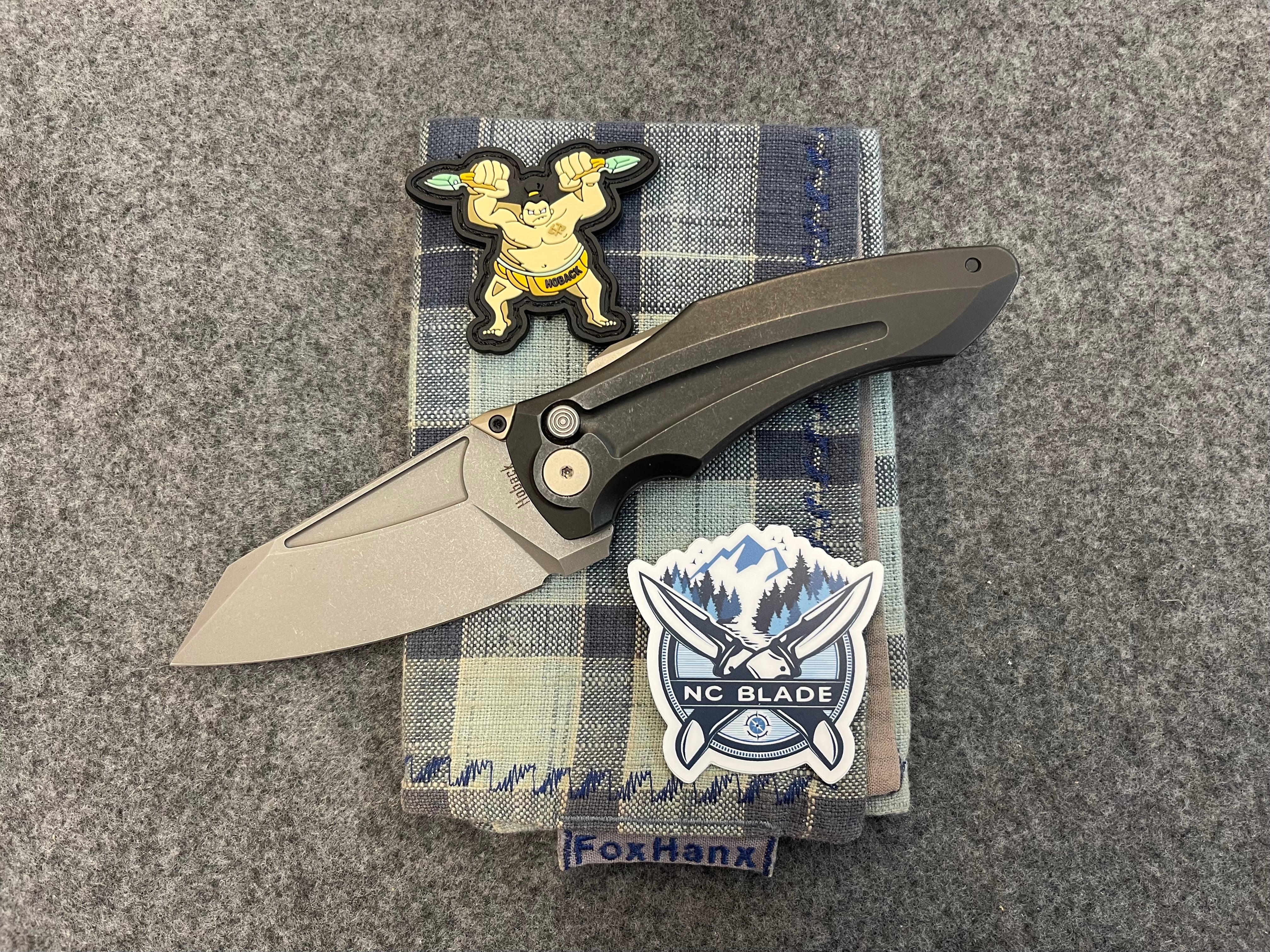 Jake Hoback Knives Sumo Black/Gold