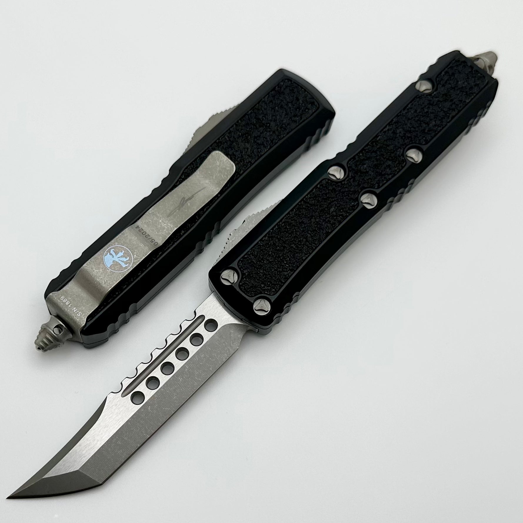 Microtech Daytona Hellhound Apocalyptic Standard Signature Series 126H-10APS