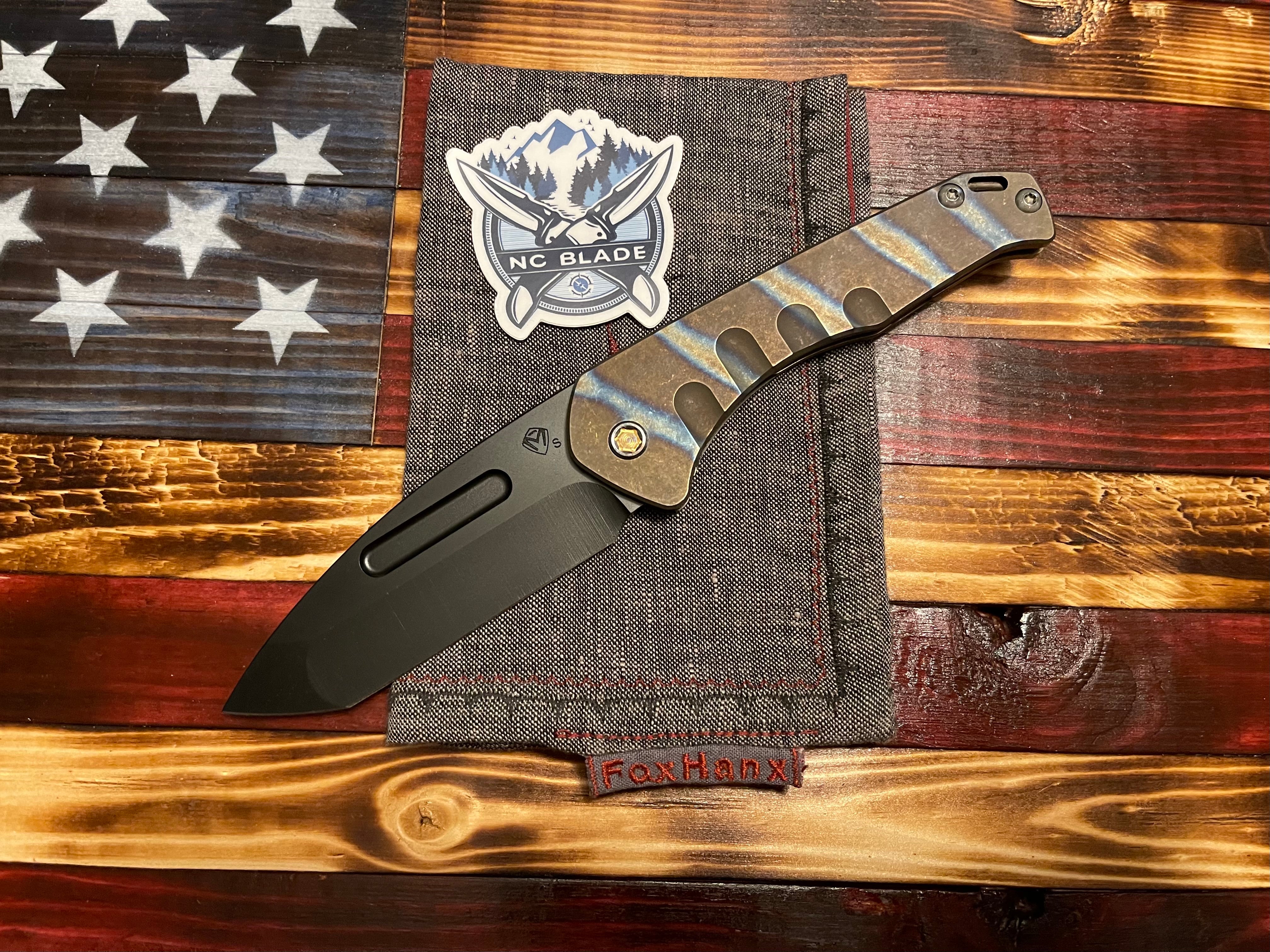 Medford Praetorian Slim Tanto PVD S35VN Flamed Bronze