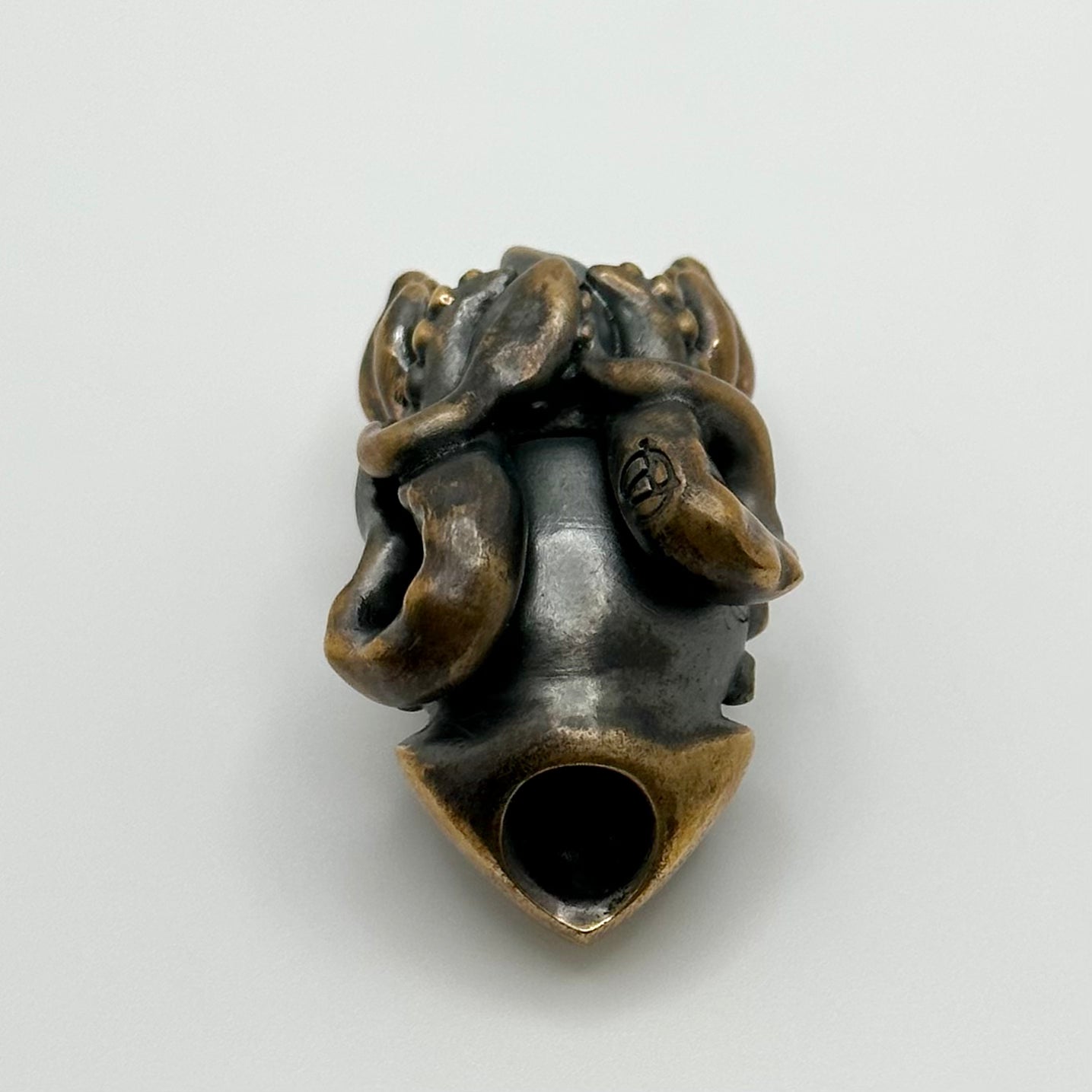 Phase Objects Abyss Dweller Bronze/Silver Bead